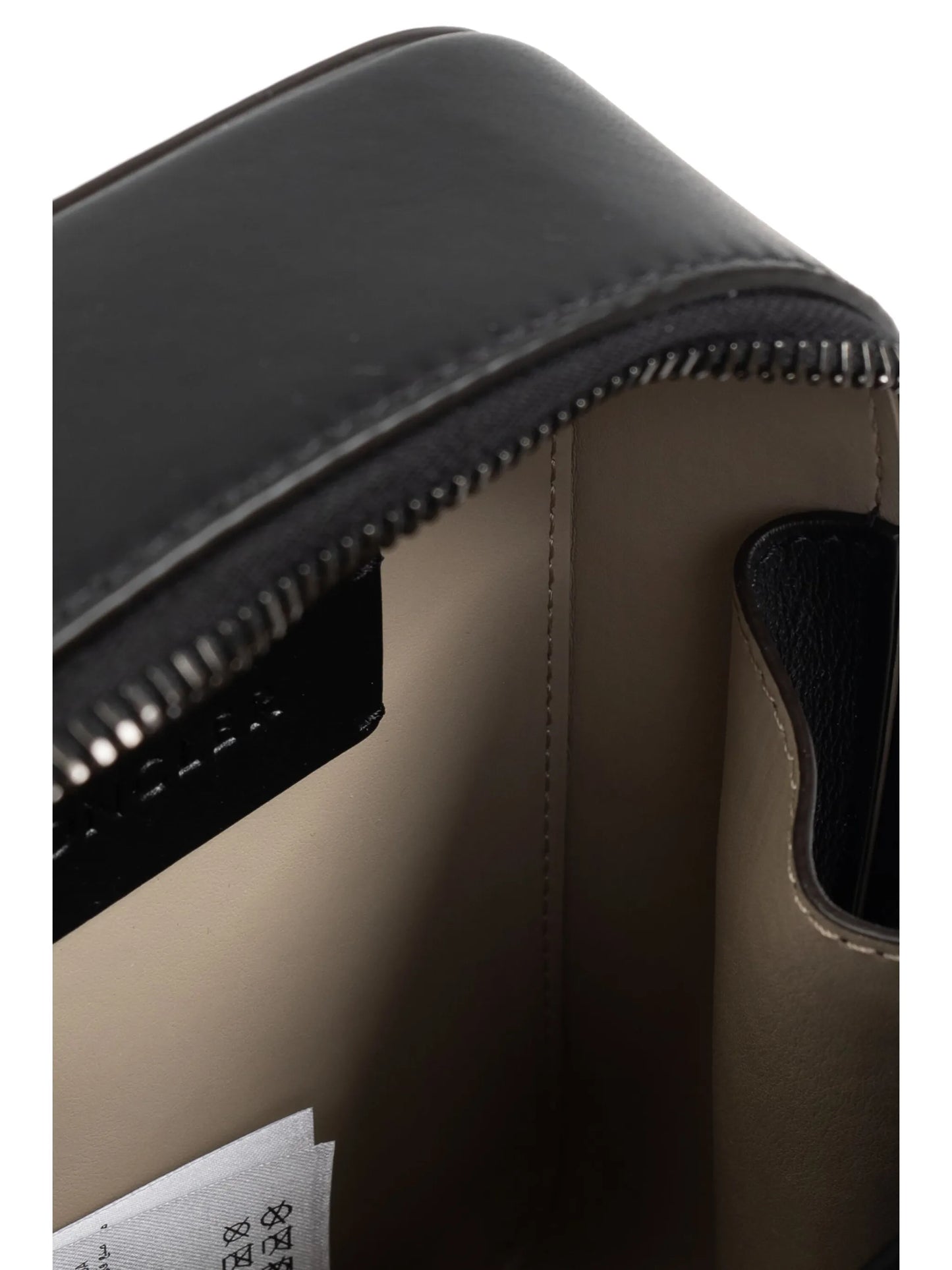 logo-embossed messenger bag