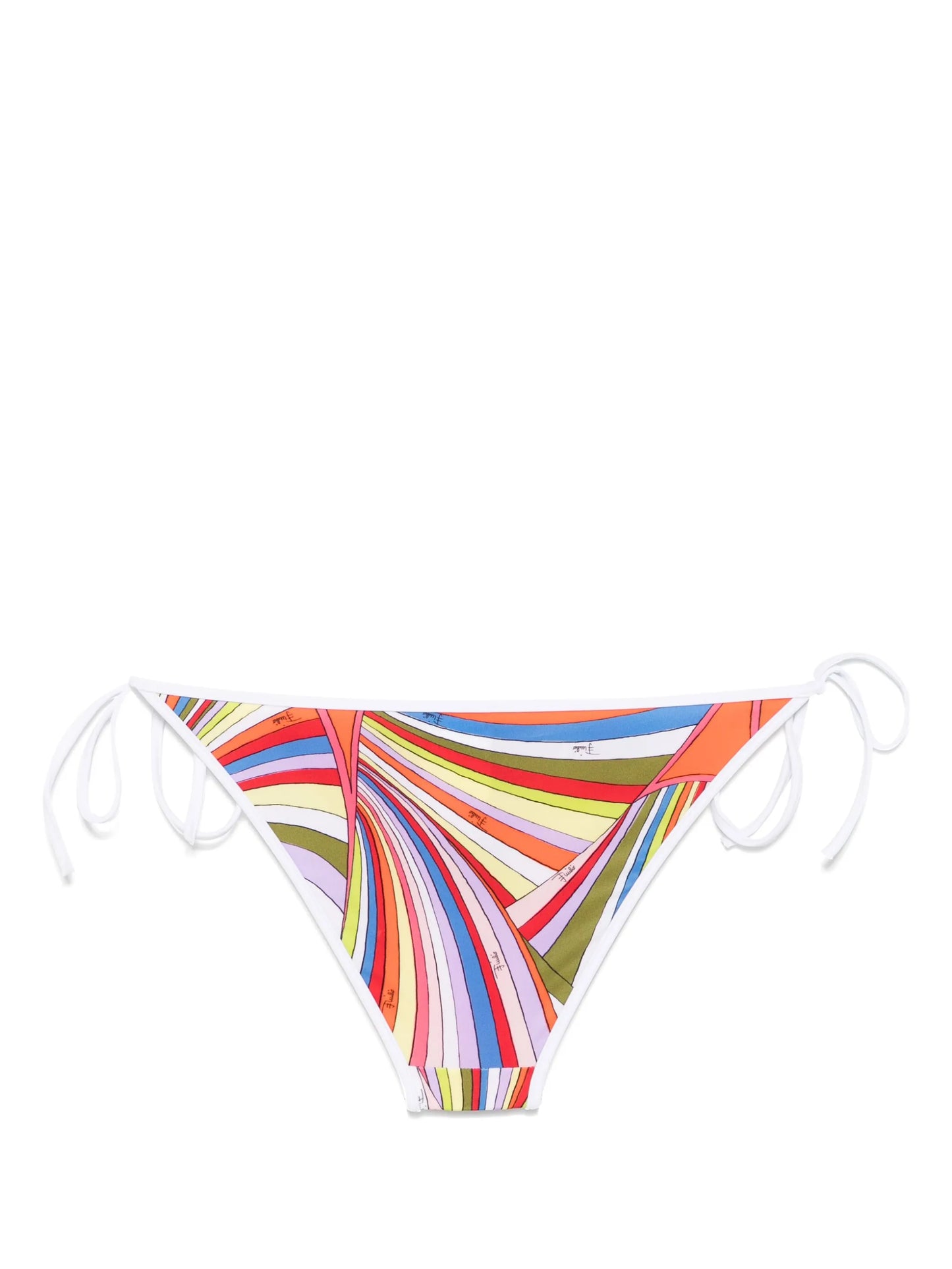 Iride-print bikini briefs