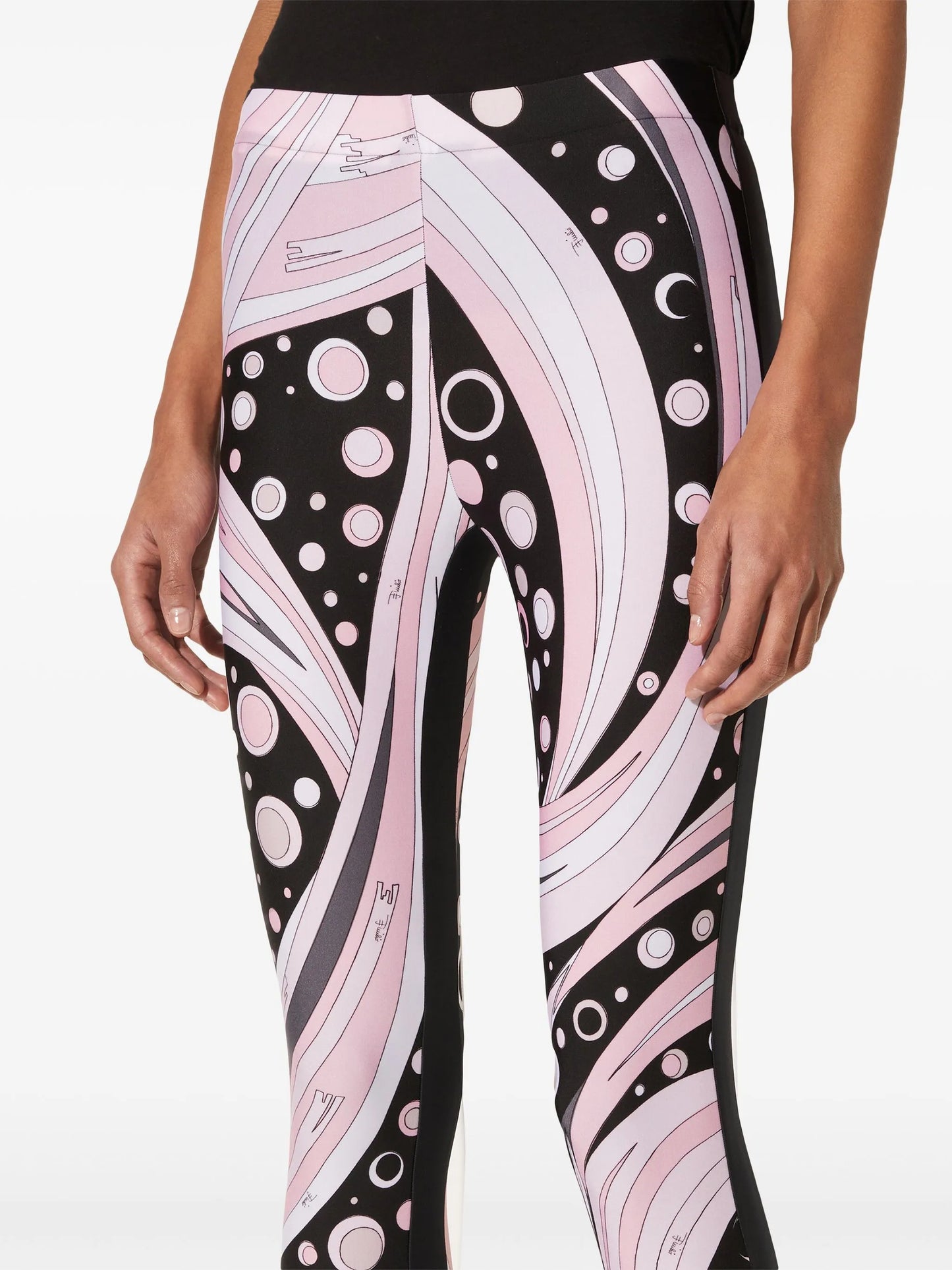 Fontane-print performance leggings