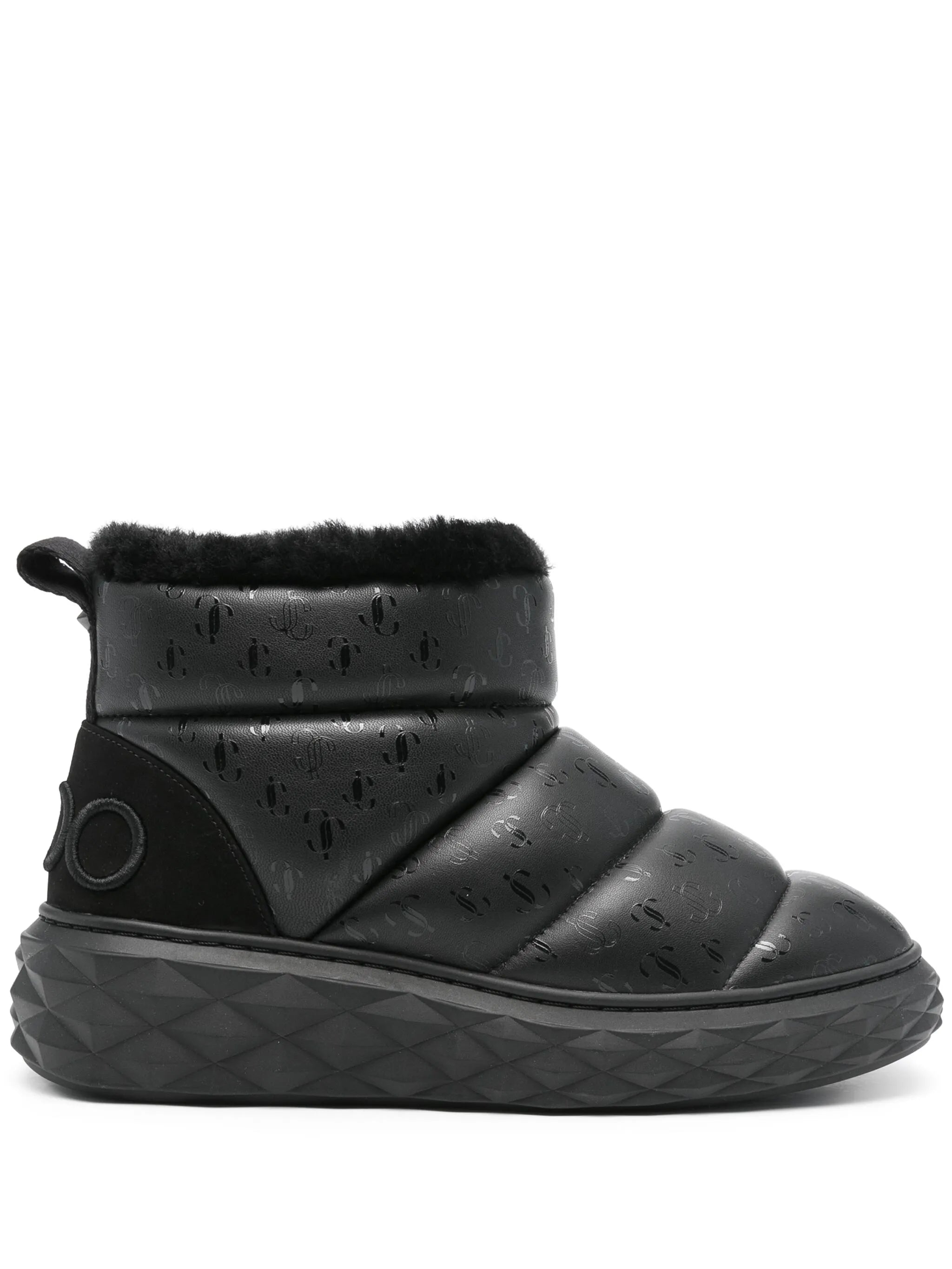 padded rain boots