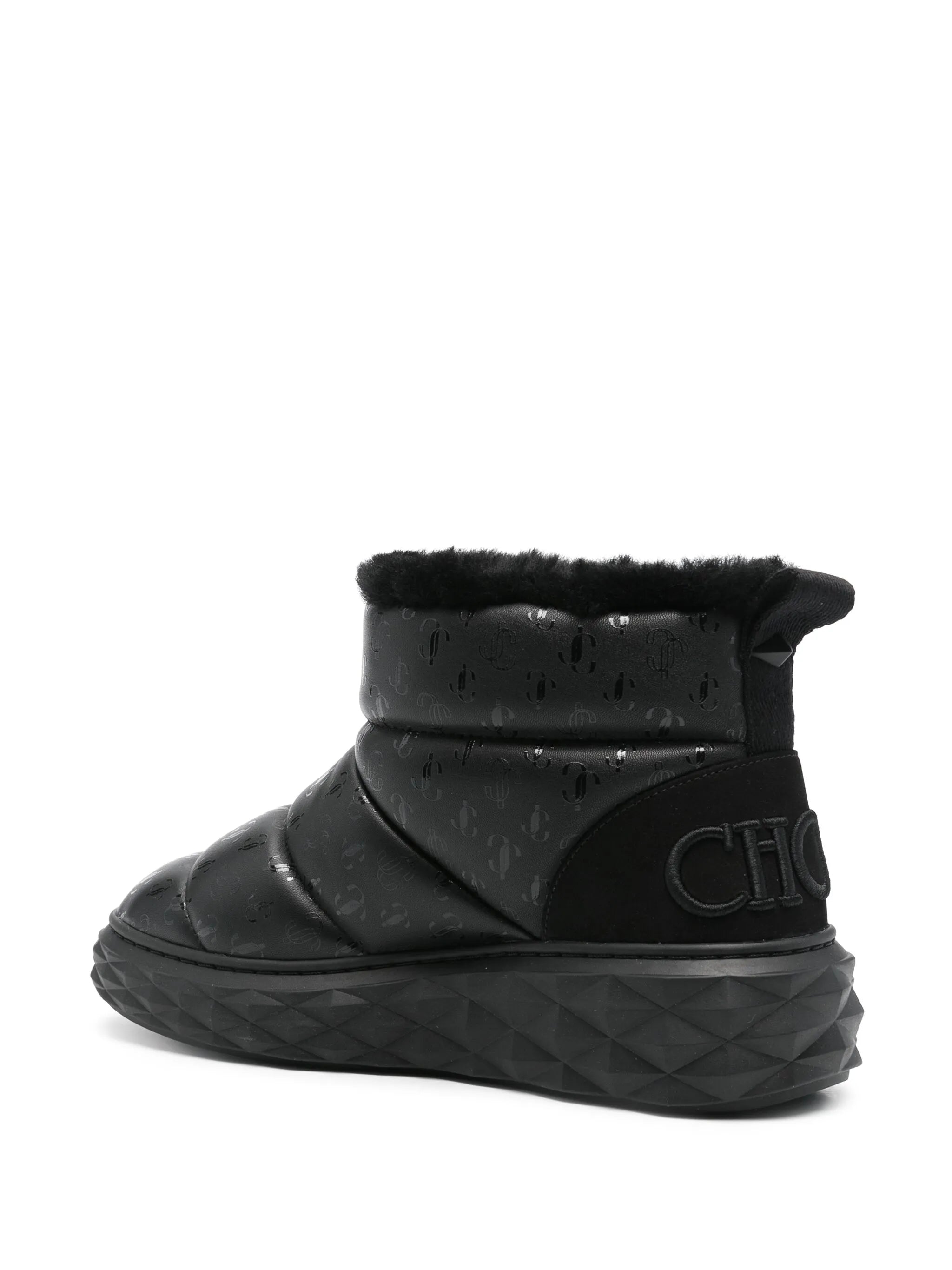 padded rain boots