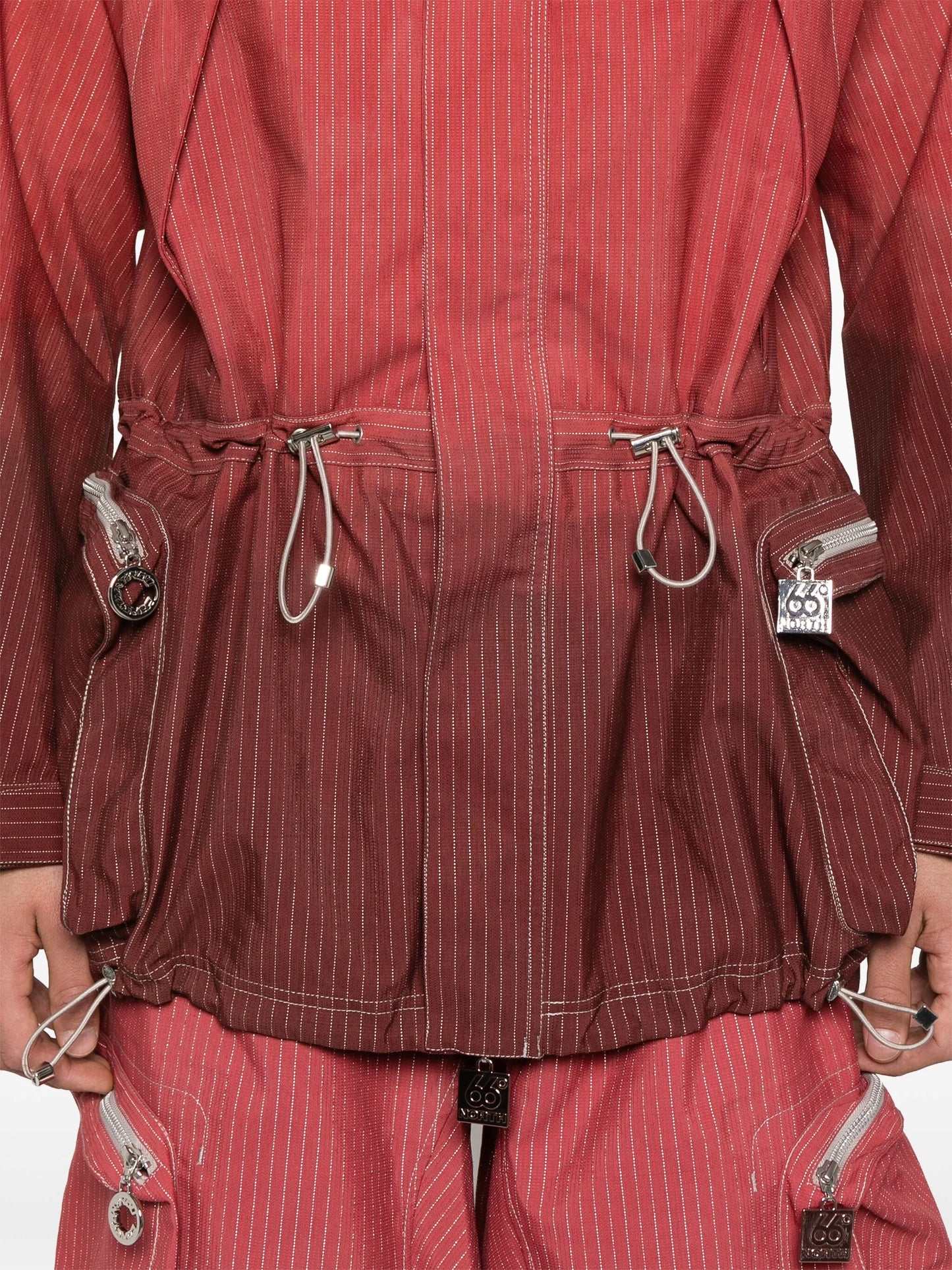 x Charlie Constantinou dyed reflective jacket