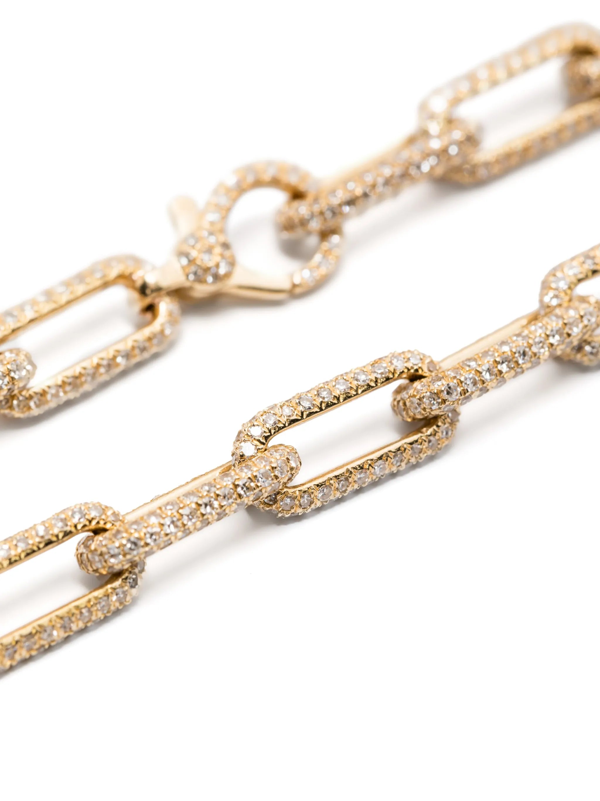 18KT yellow gold Ready to Ship diamonds bracelet