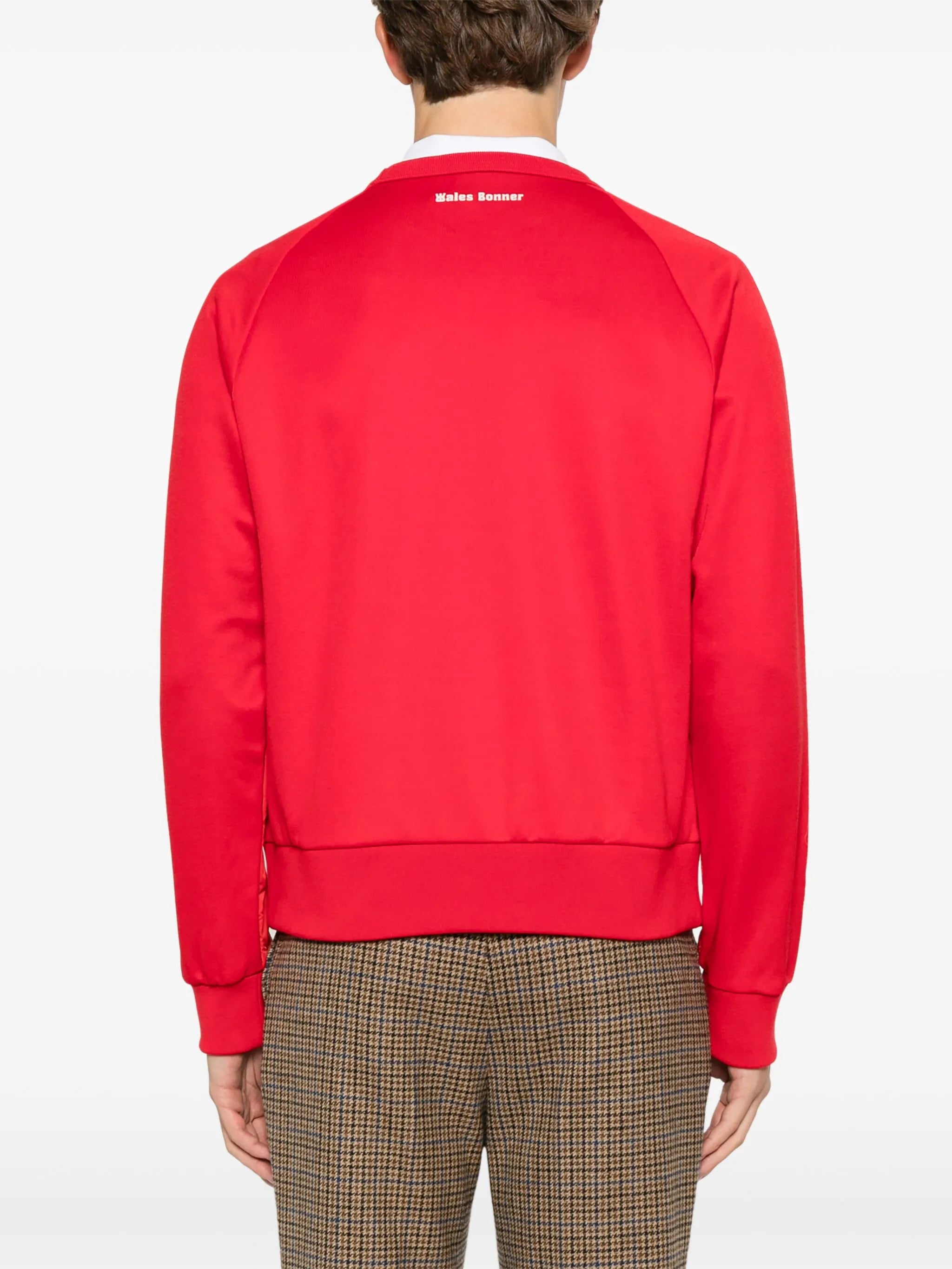 x Wales Bonner trefoil logo sweatshirt