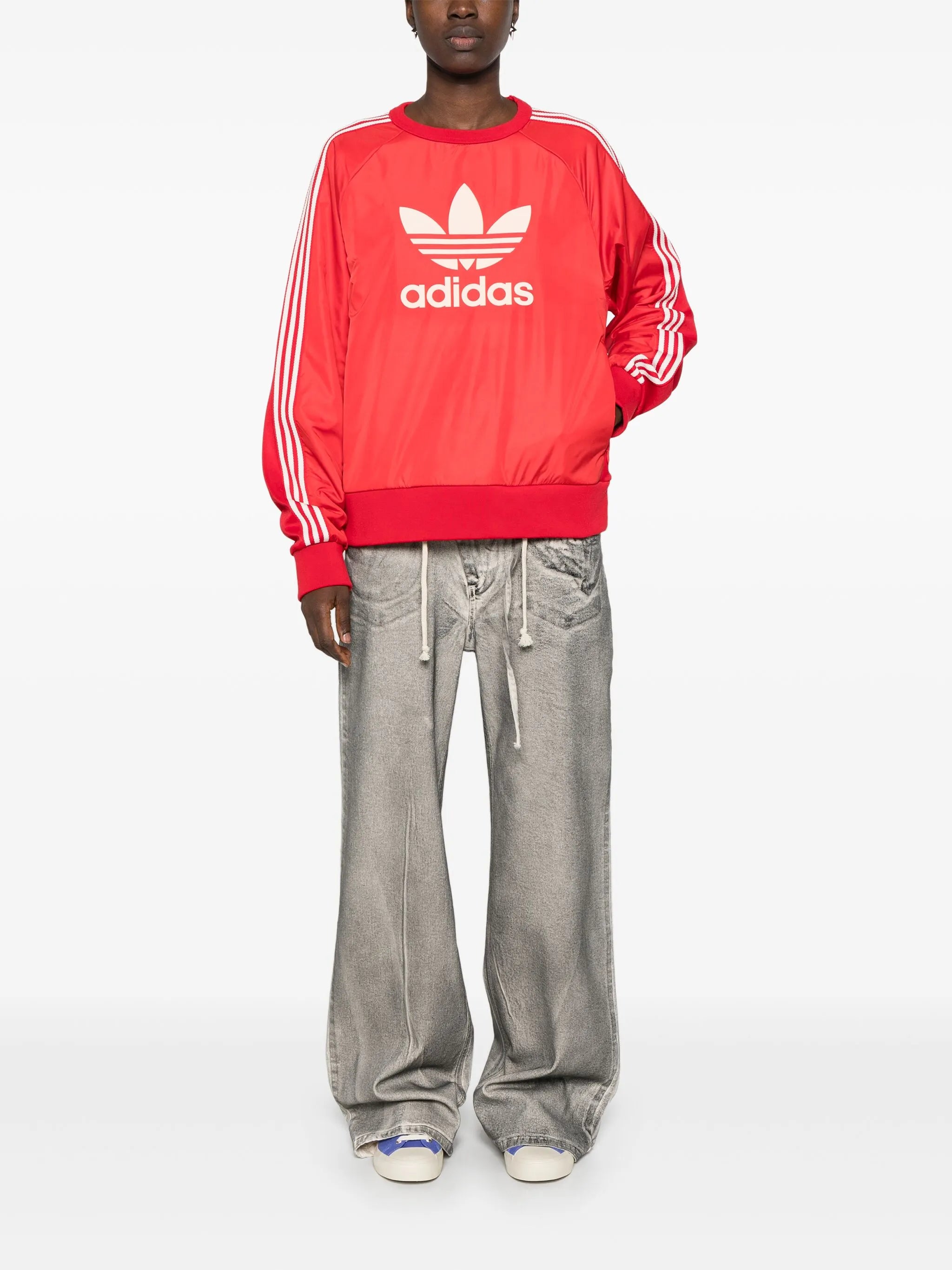x Wales Bonner trefoil logo sweatshirt