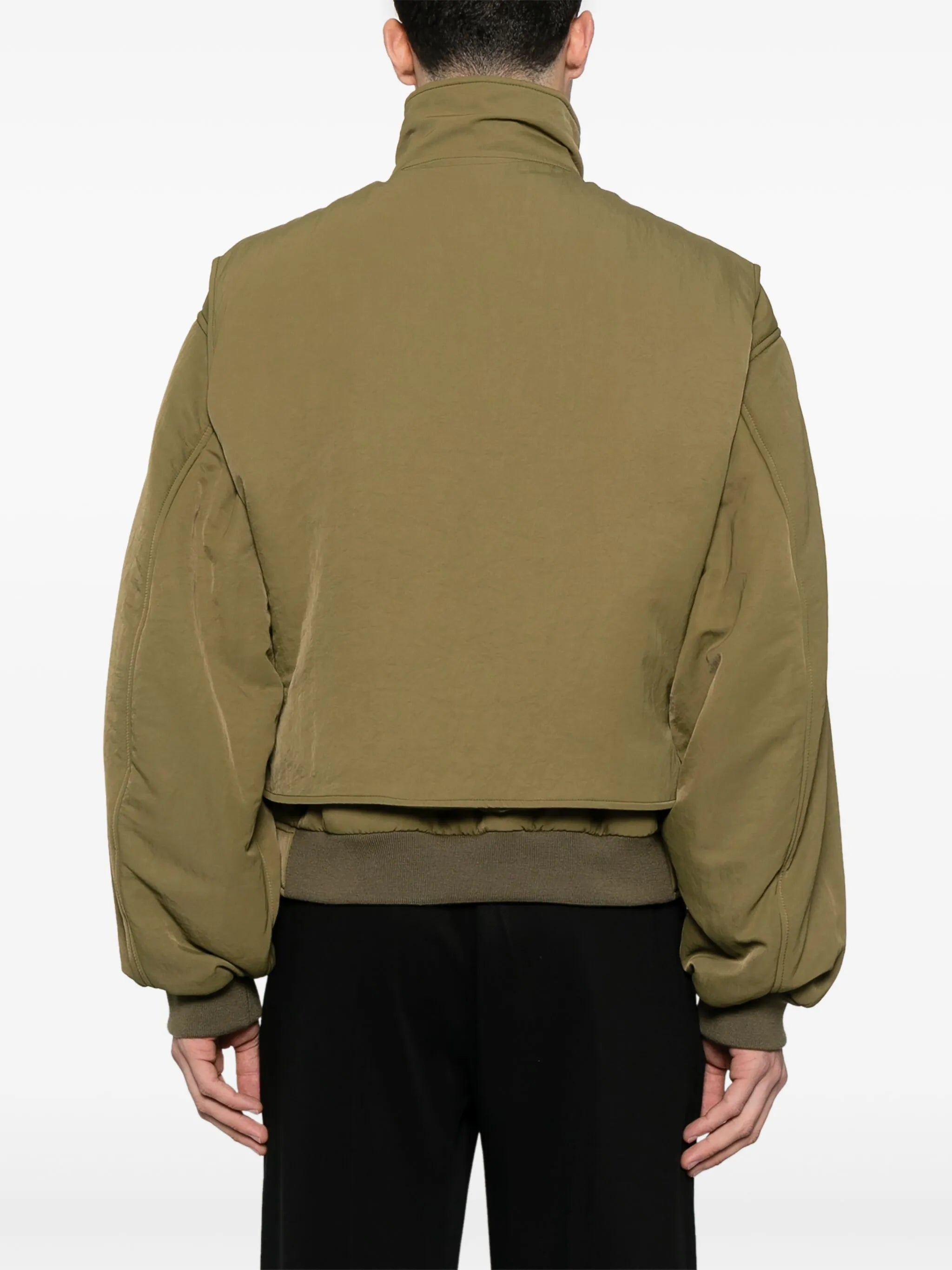 double layer bomber jacket