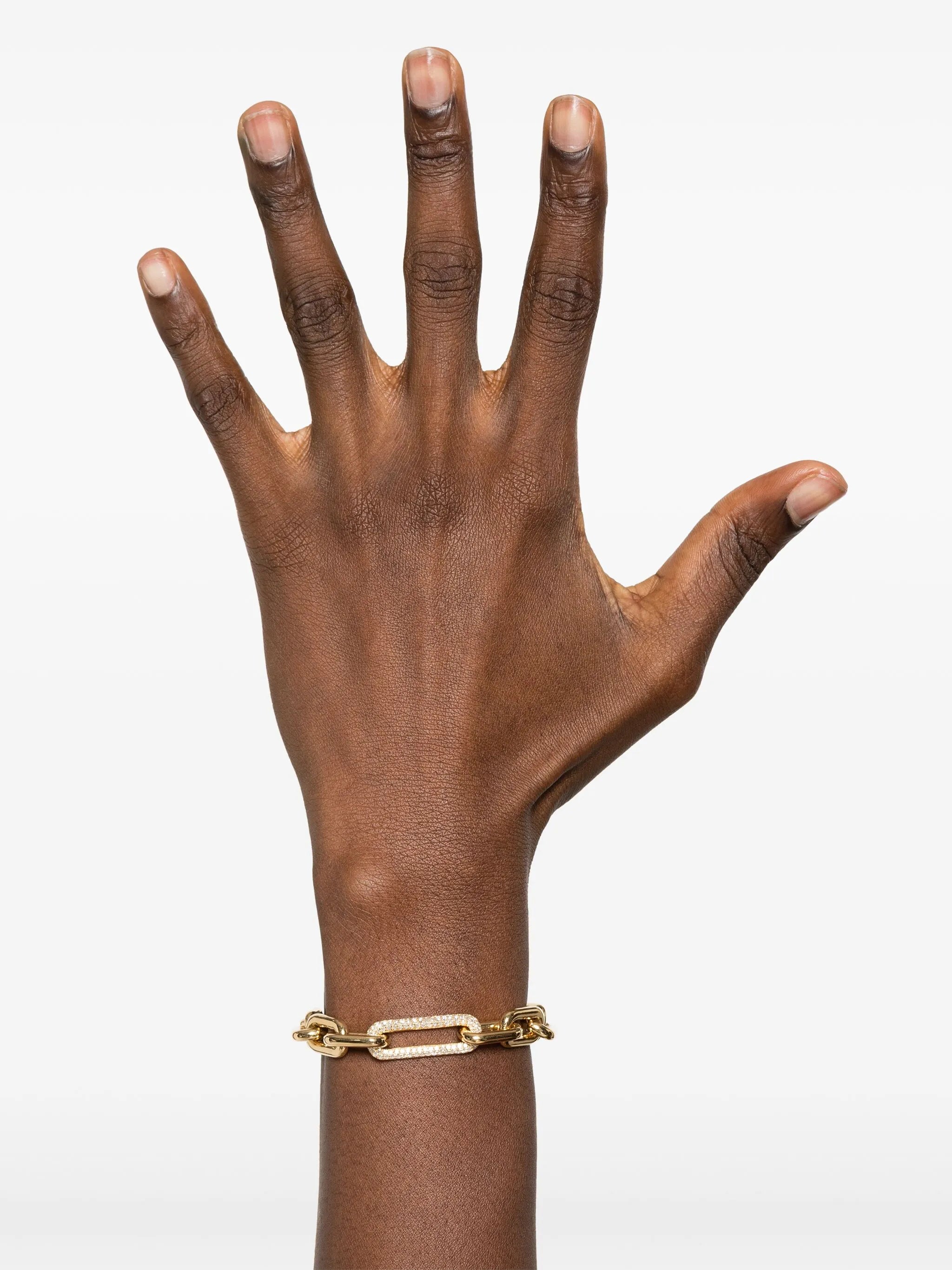 18KT yellow gold Ready to Ship diamonds bracelet