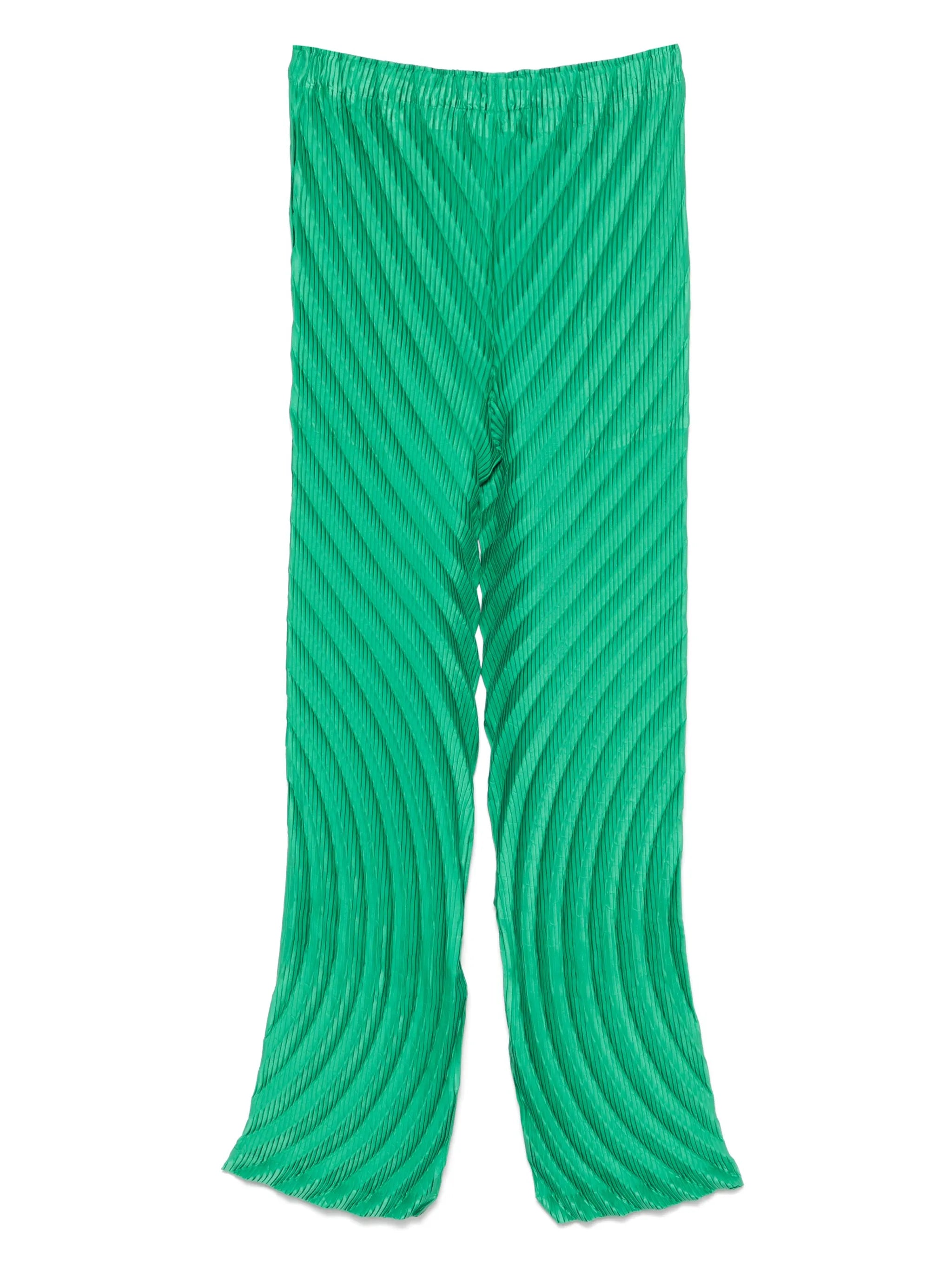 Nuance Pleats Solid trousers
