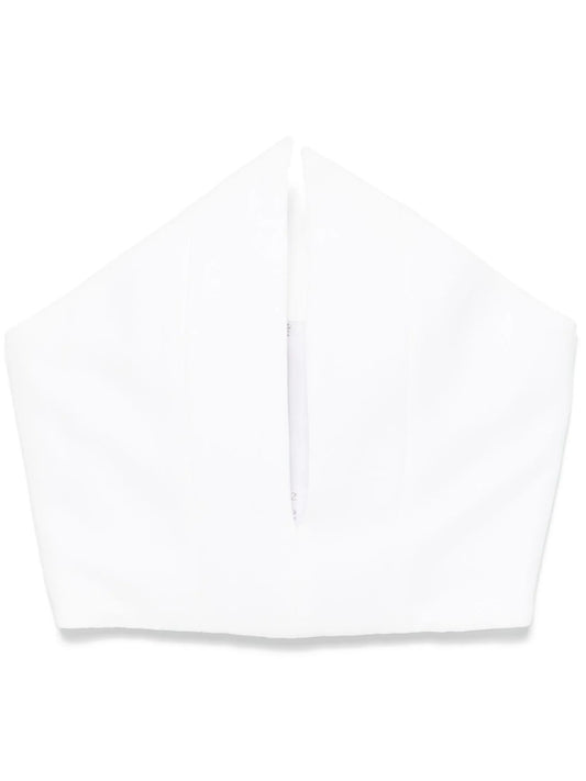 spiky corset crop top