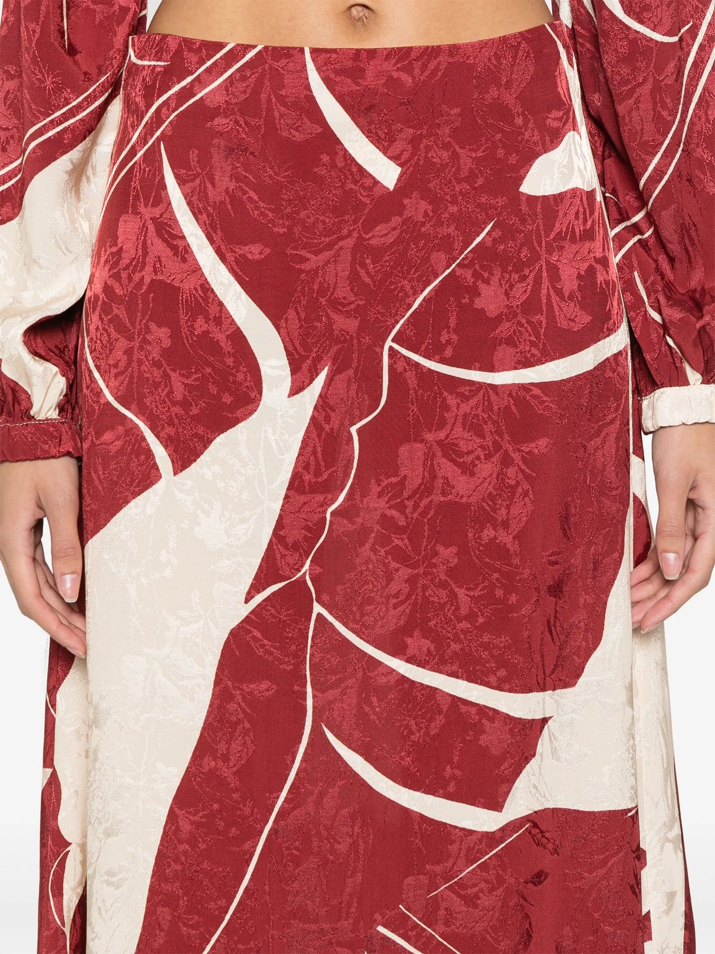 Thoughtful Tecniques midi skirt