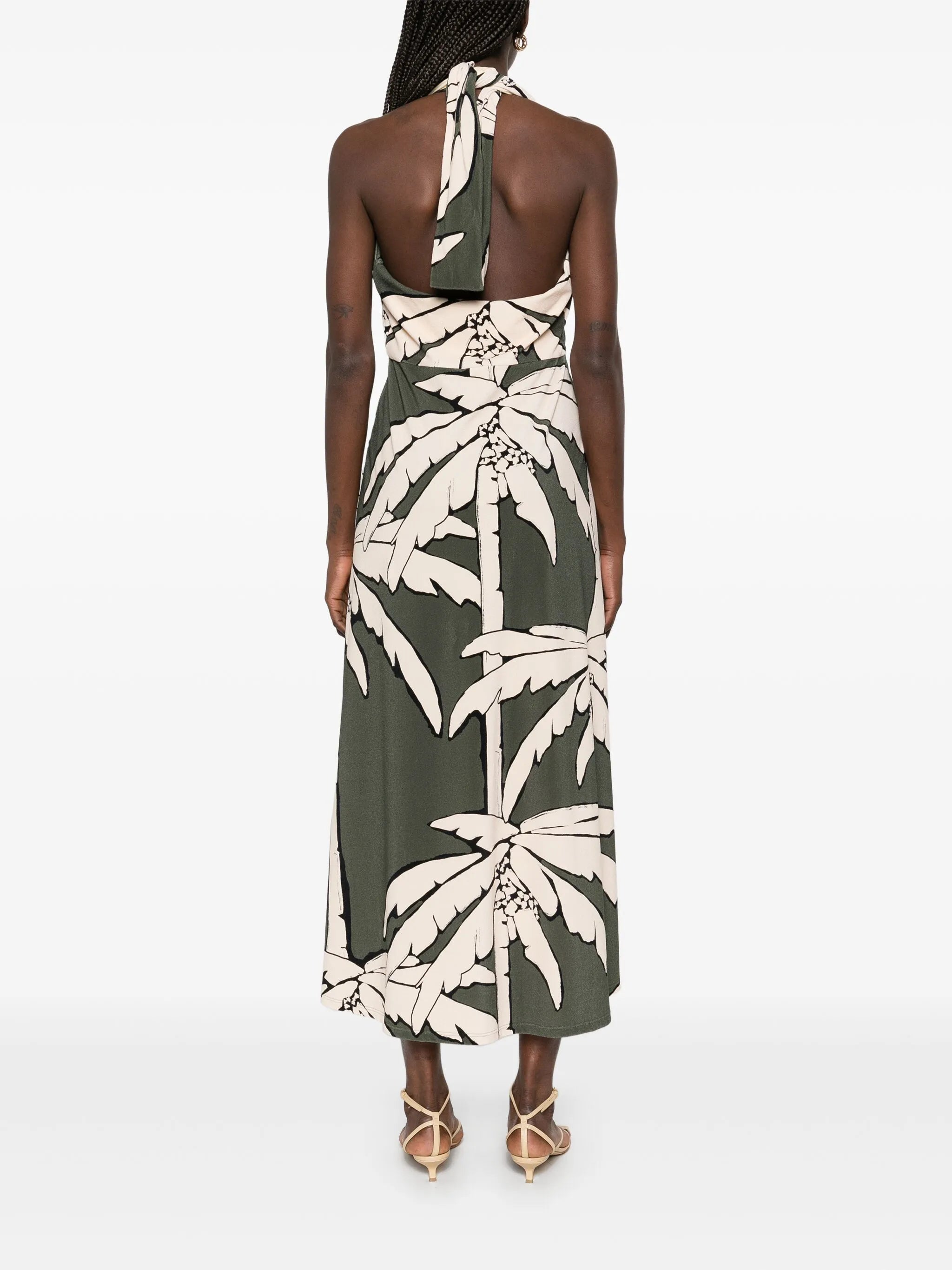 Oceanic Mantra midi dress