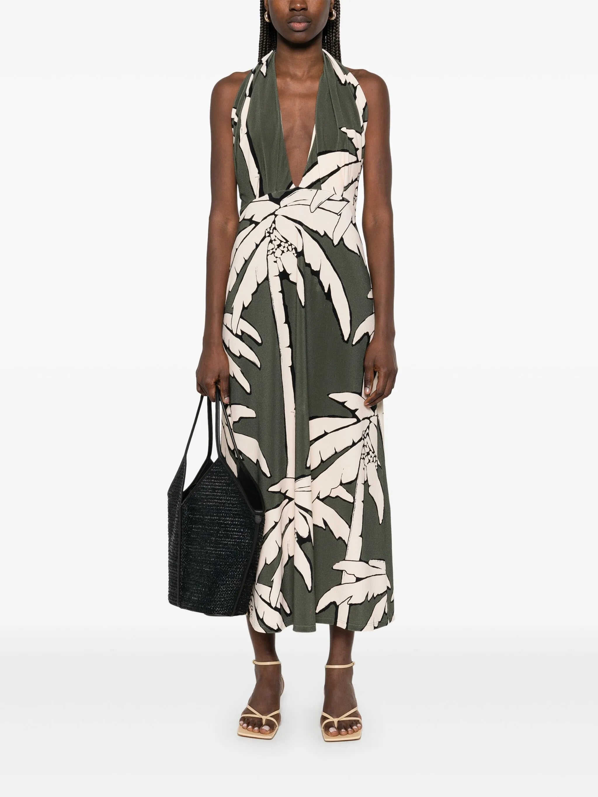 Oceanic Mantra midi dress
