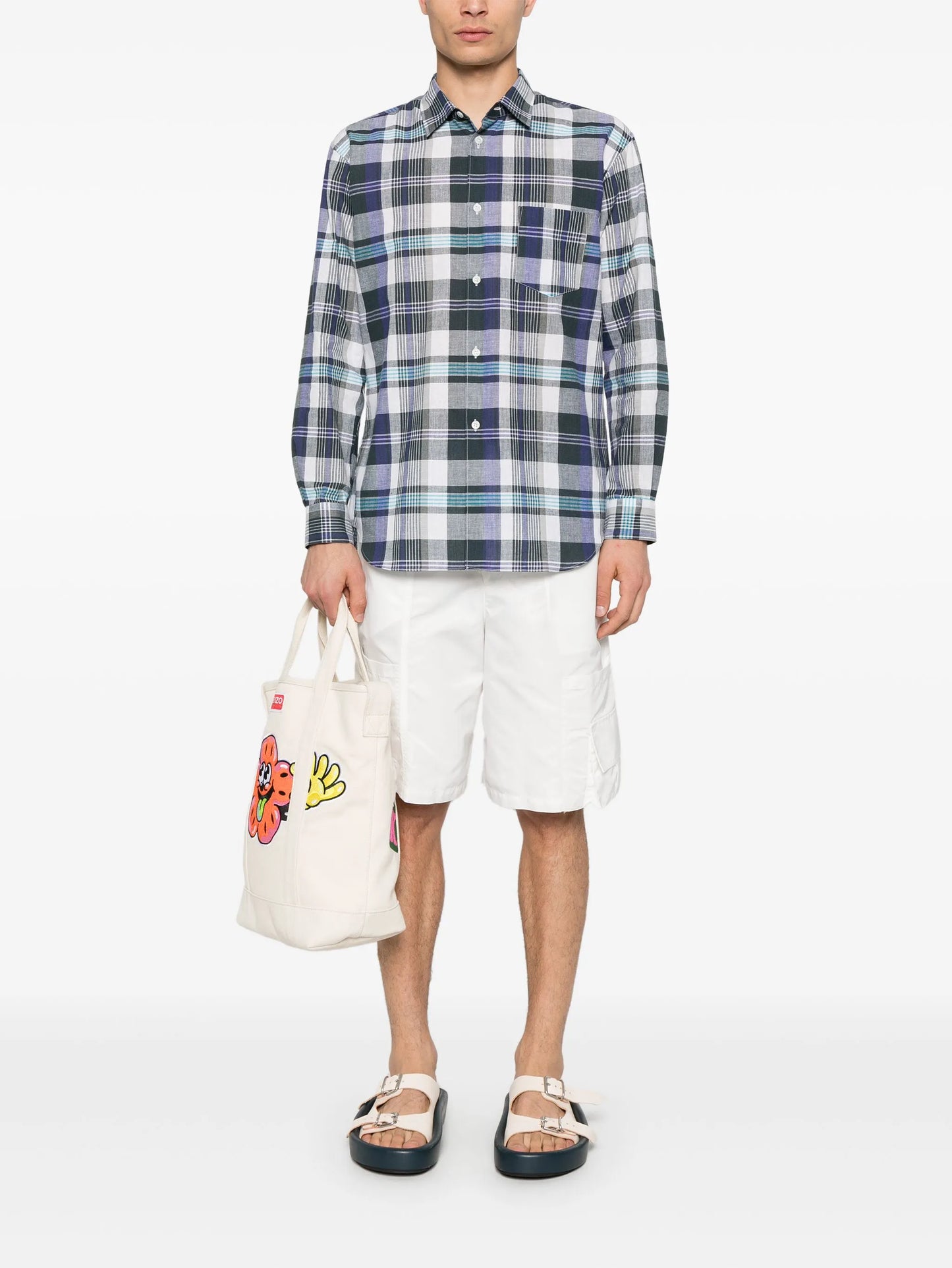 checked shirt