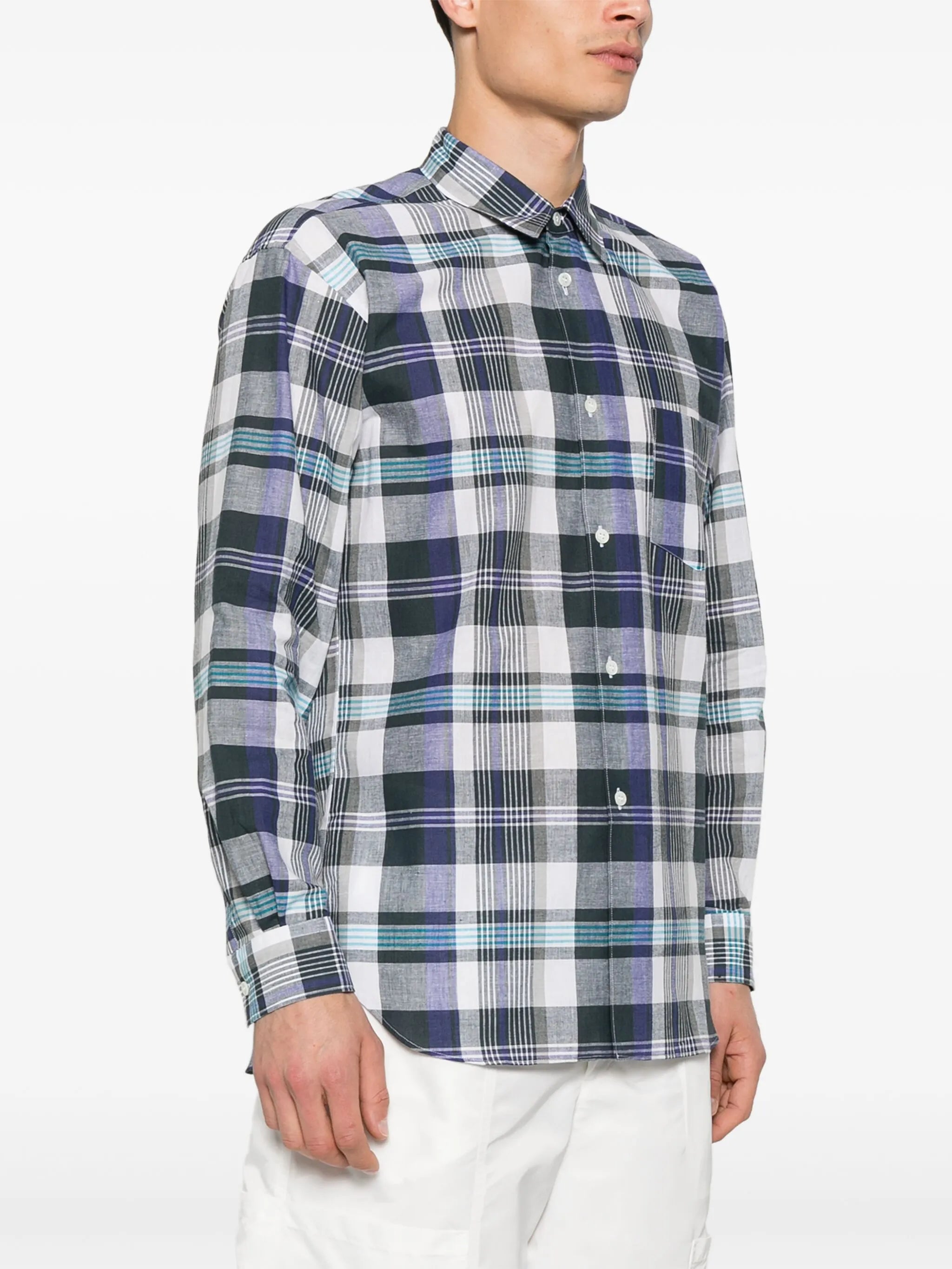 checked shirt