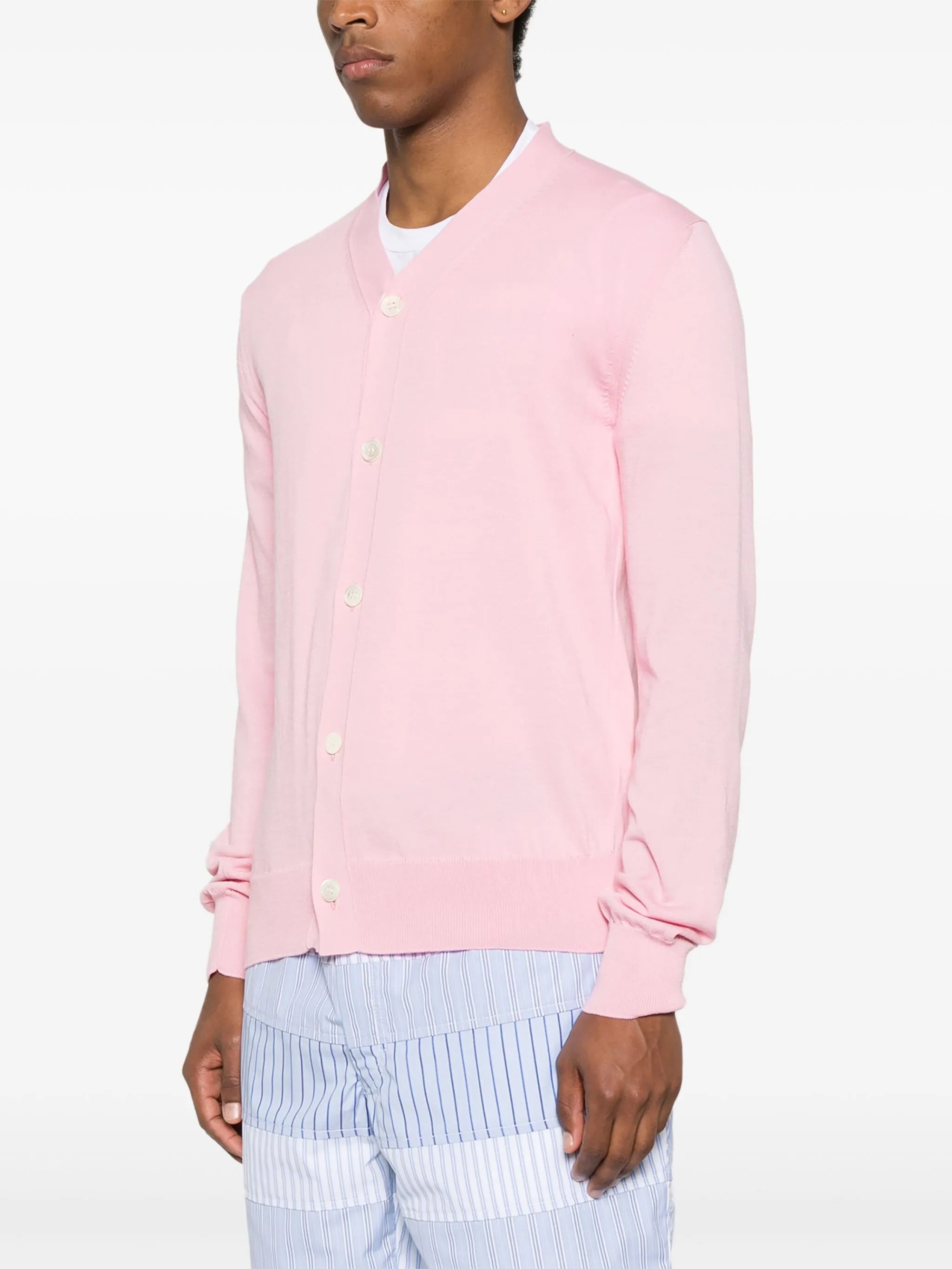 V-neck cardigan