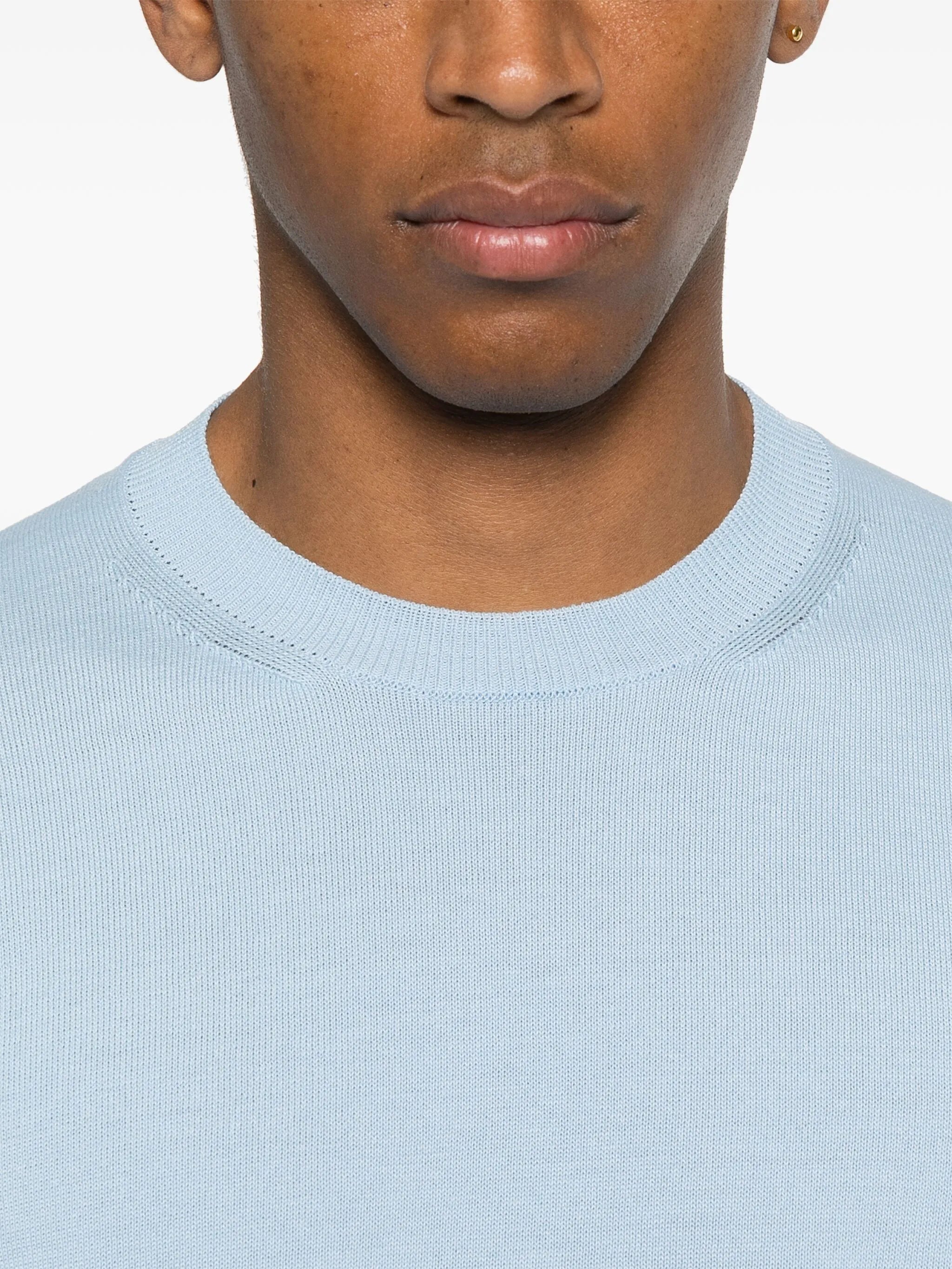 crew-neck top