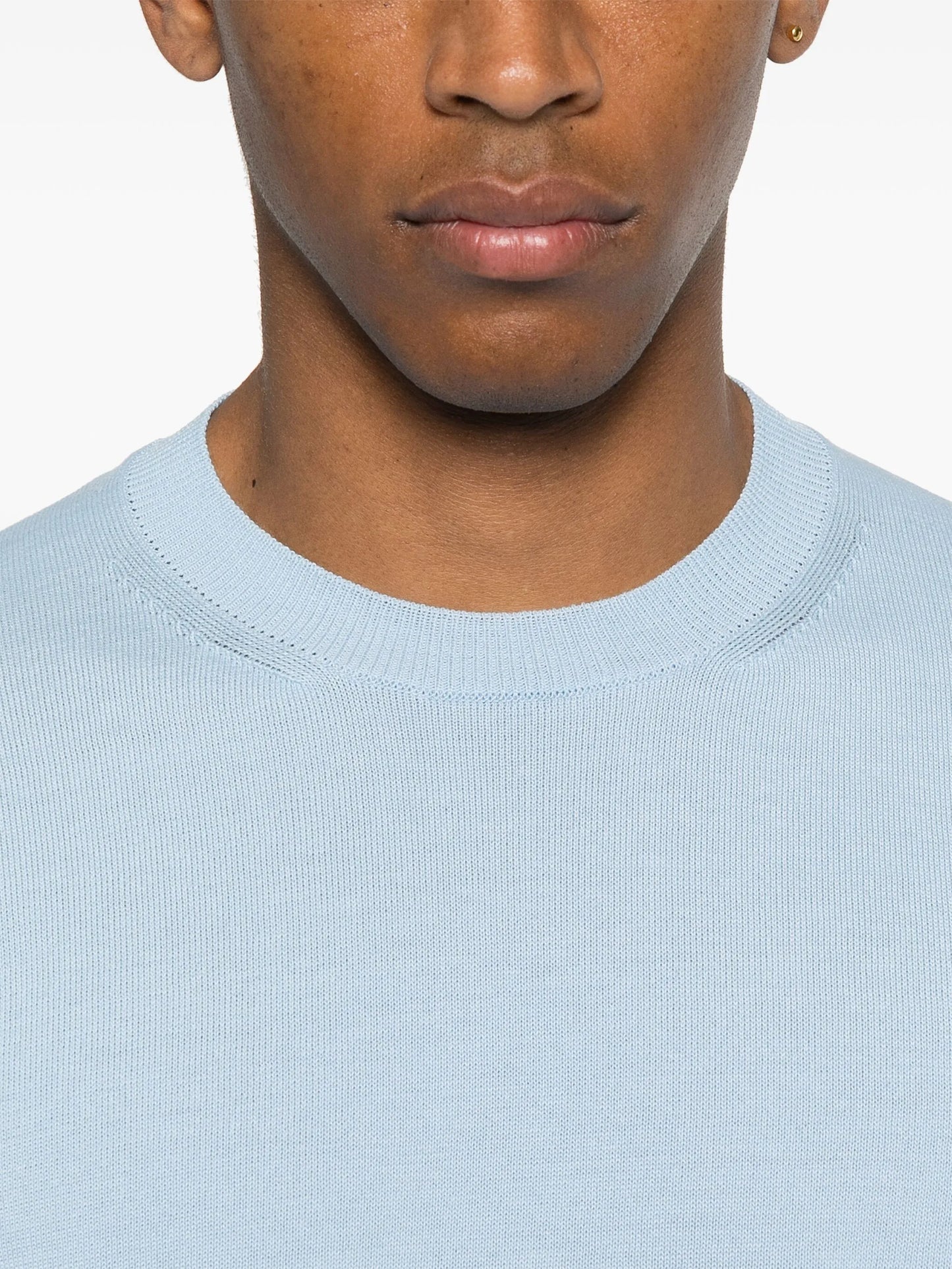 crew-neck top