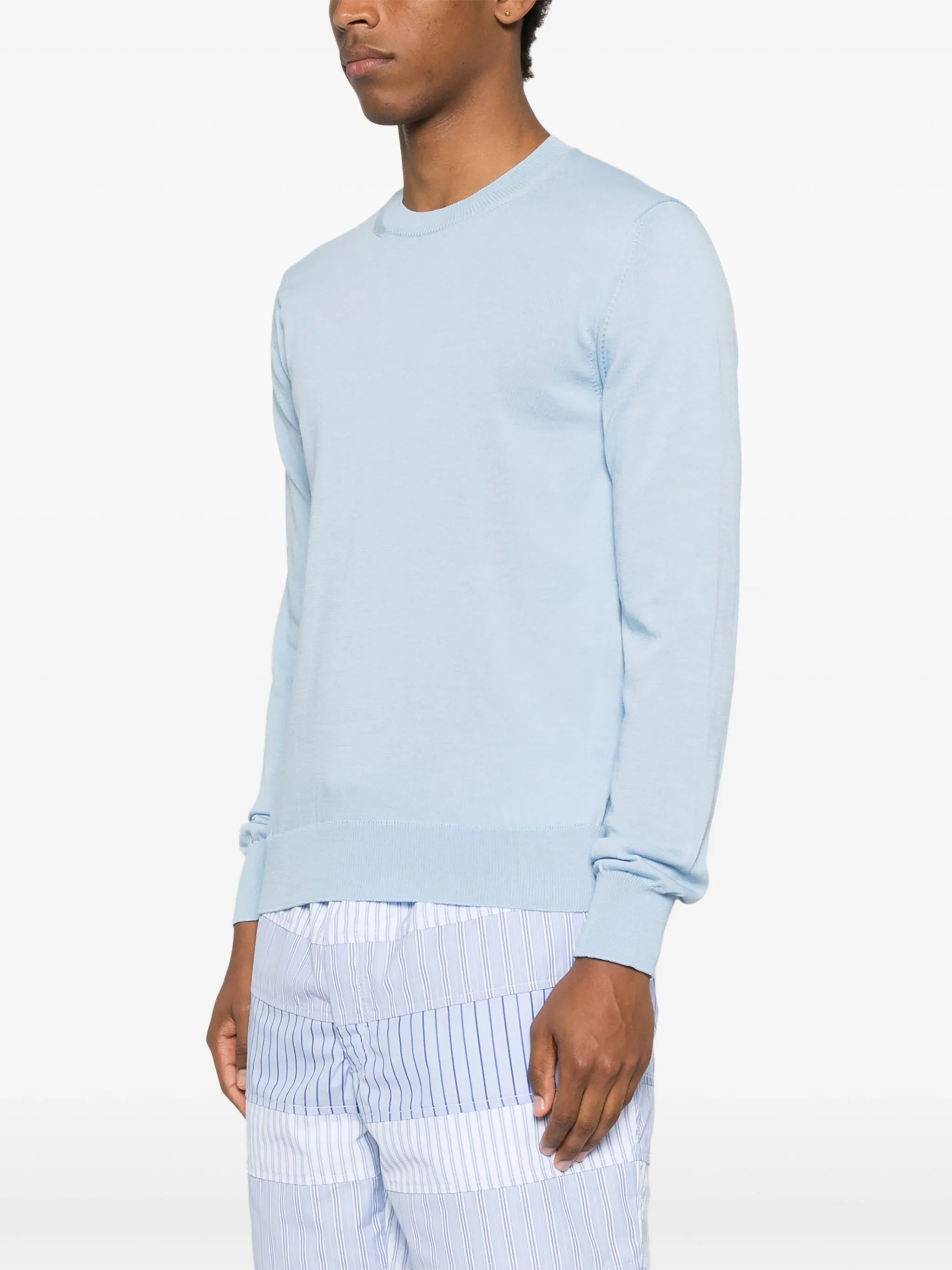 crew-neck top