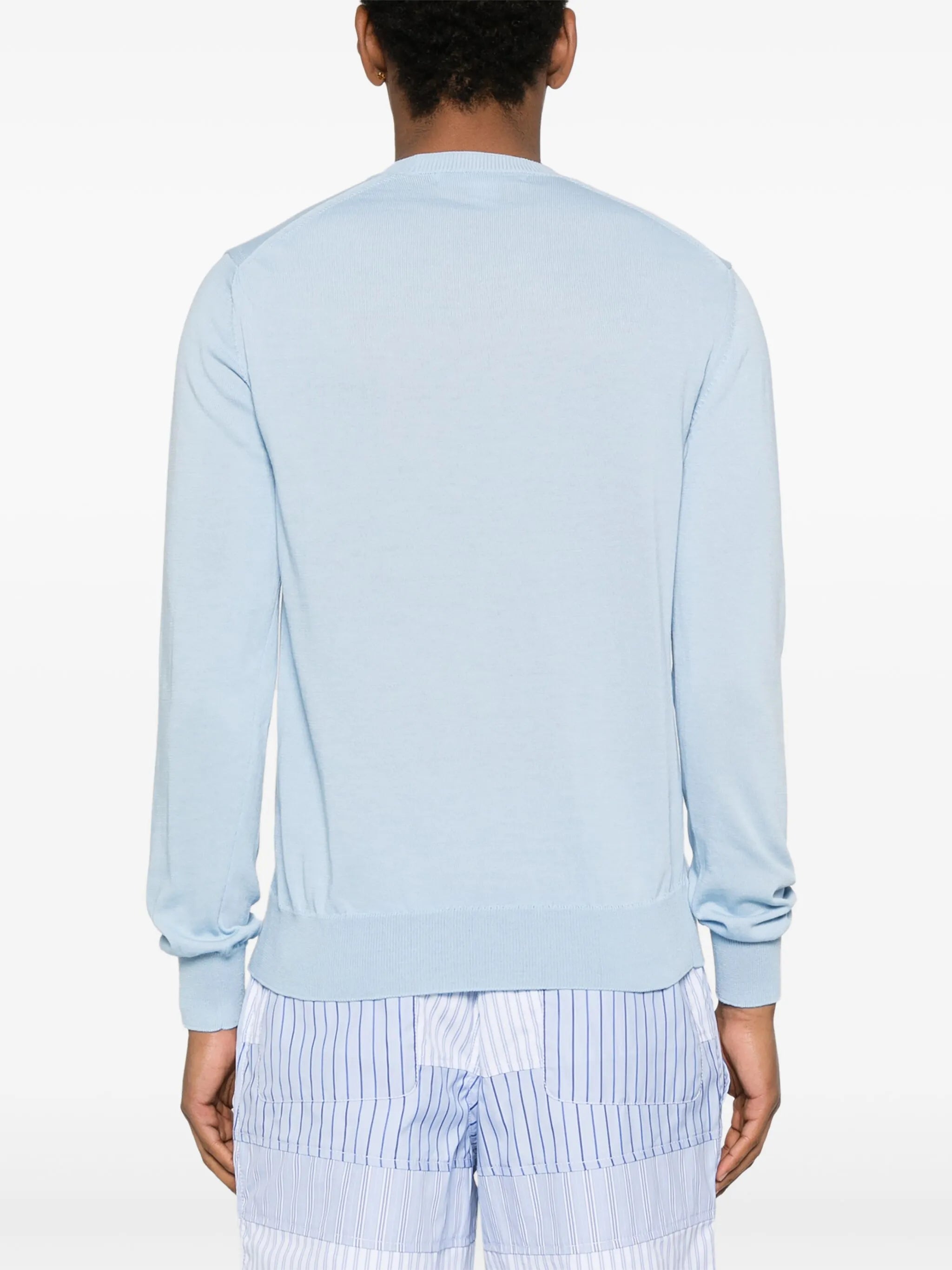 crew-neck top