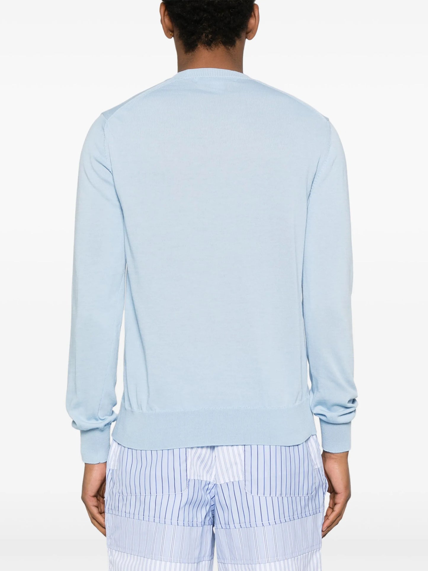 crew-neck top