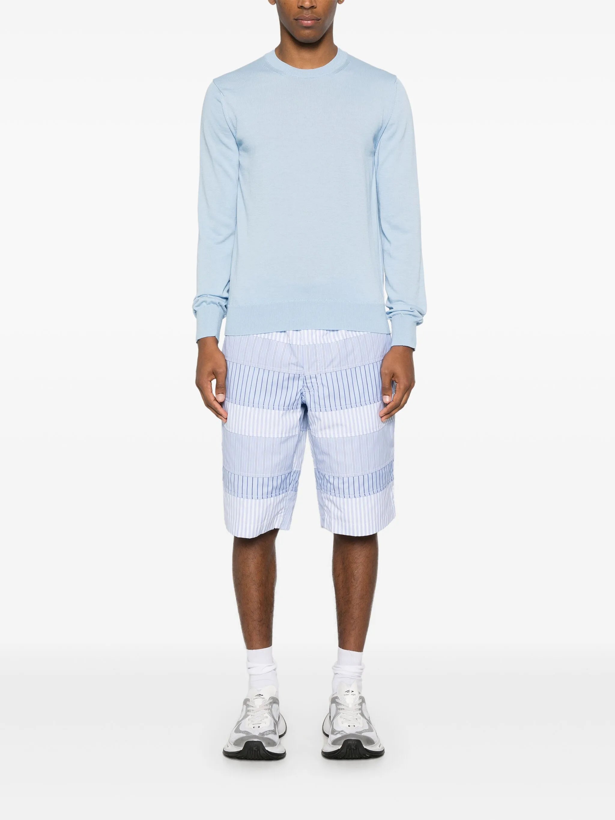 crew-neck top