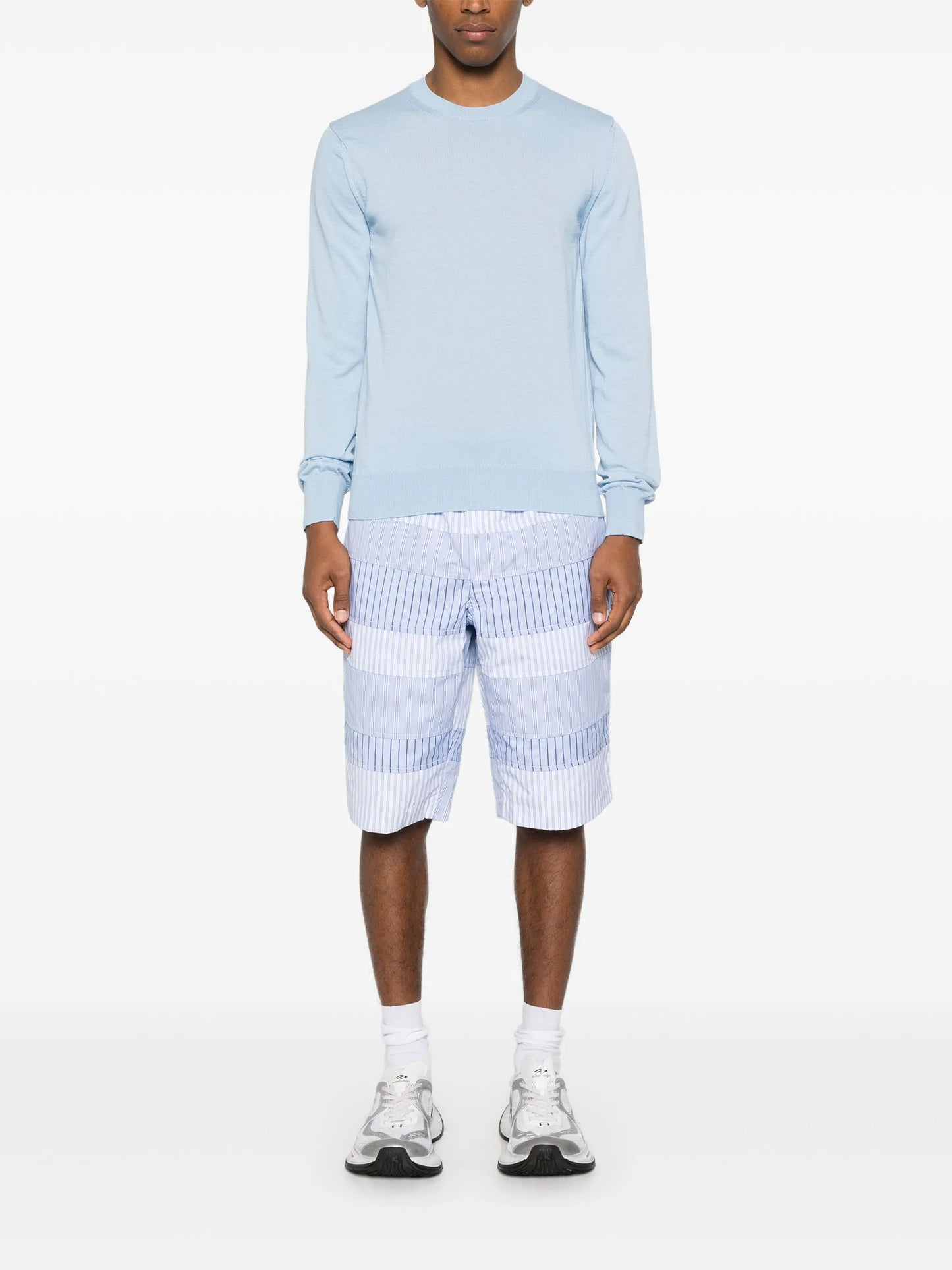 crew-neck top