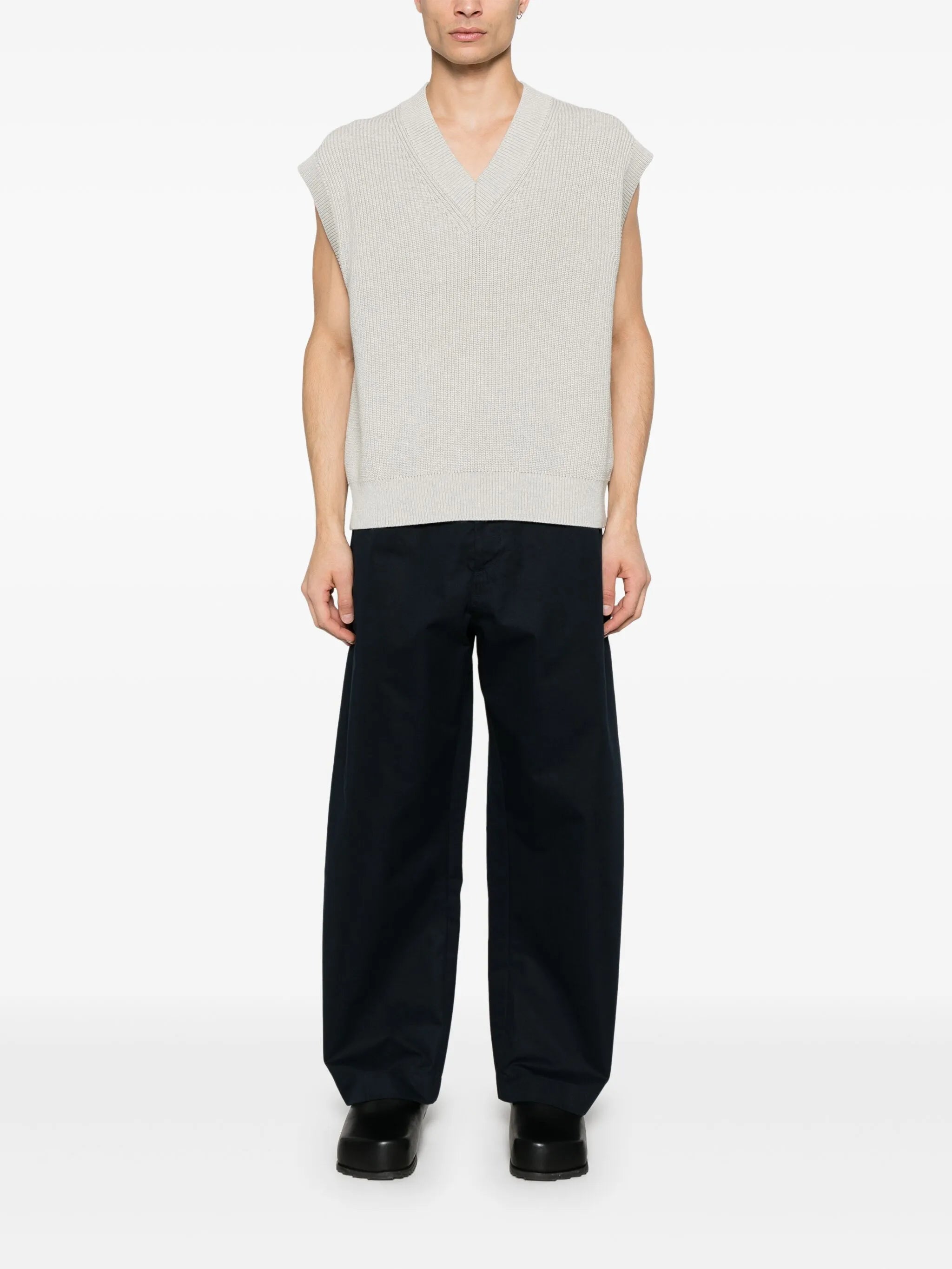 twill-weave chinos
