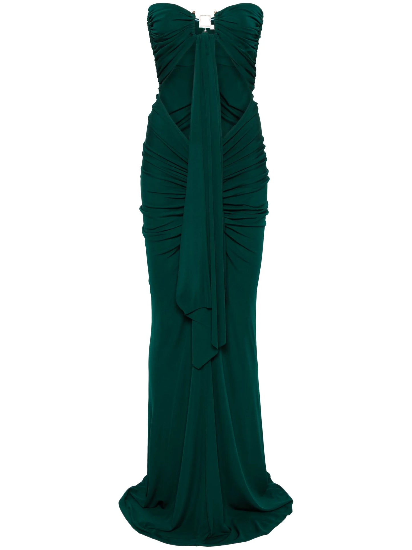 gemstone-embellished maxi dress