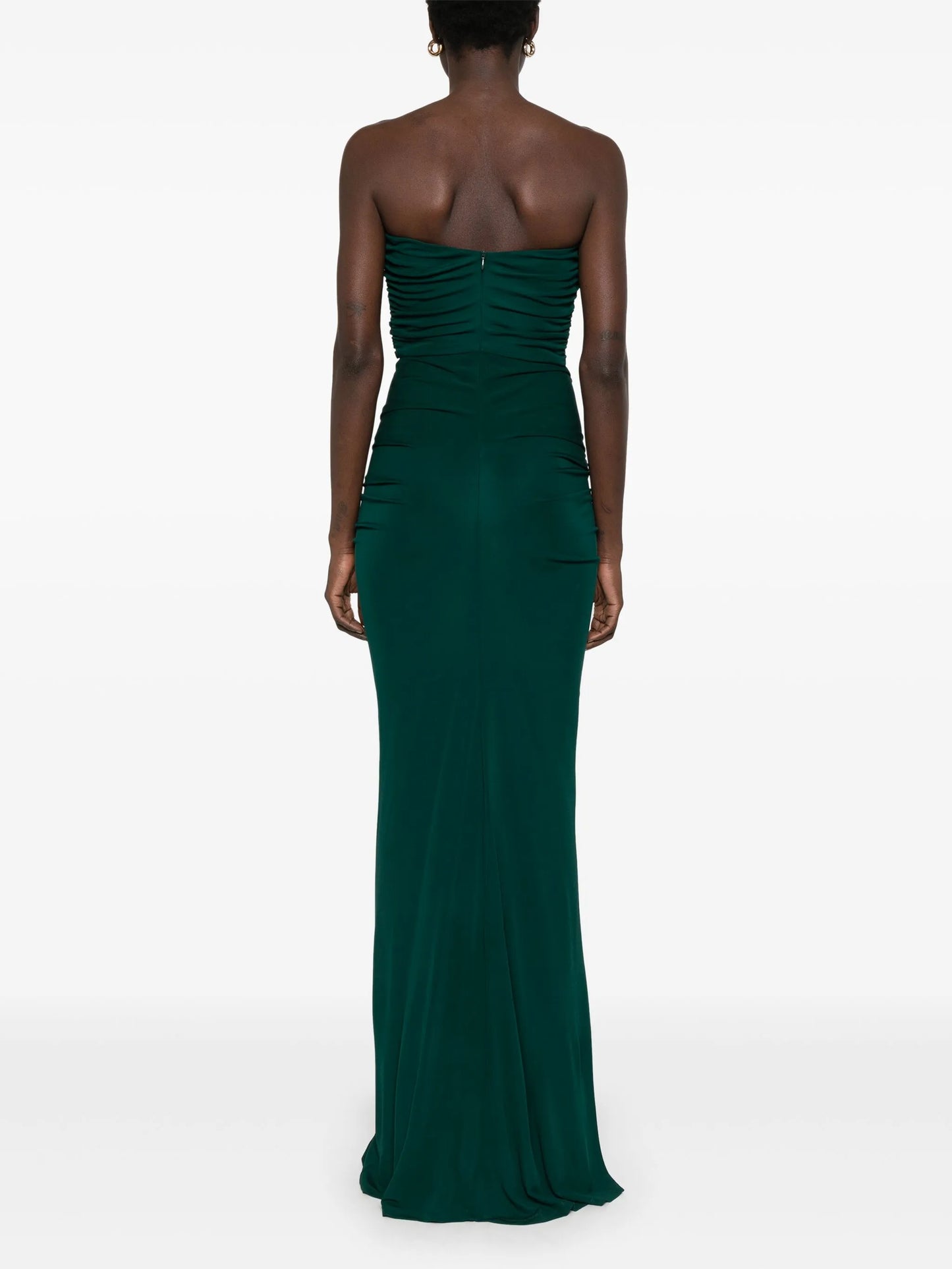 gemstone-embellished maxi dress