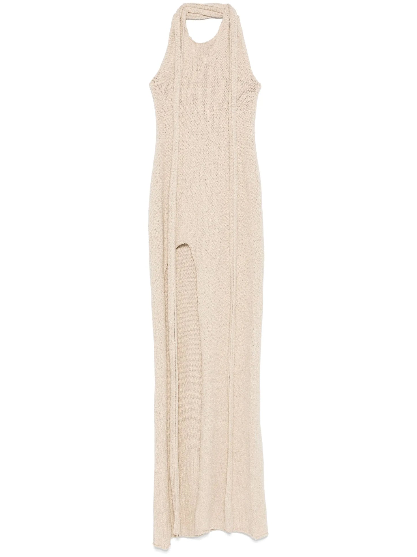 knitted midi dress