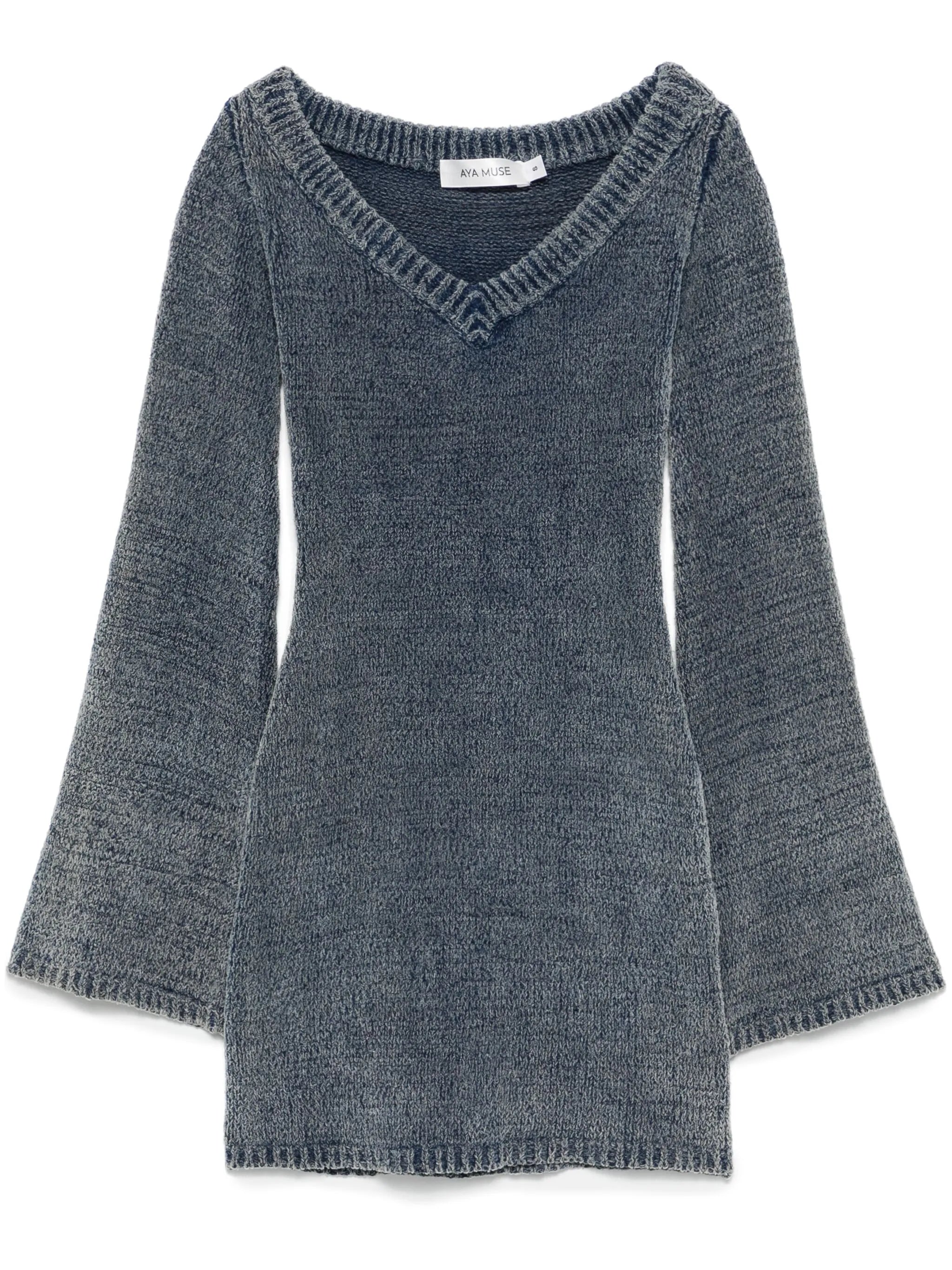 knitted mini dress
