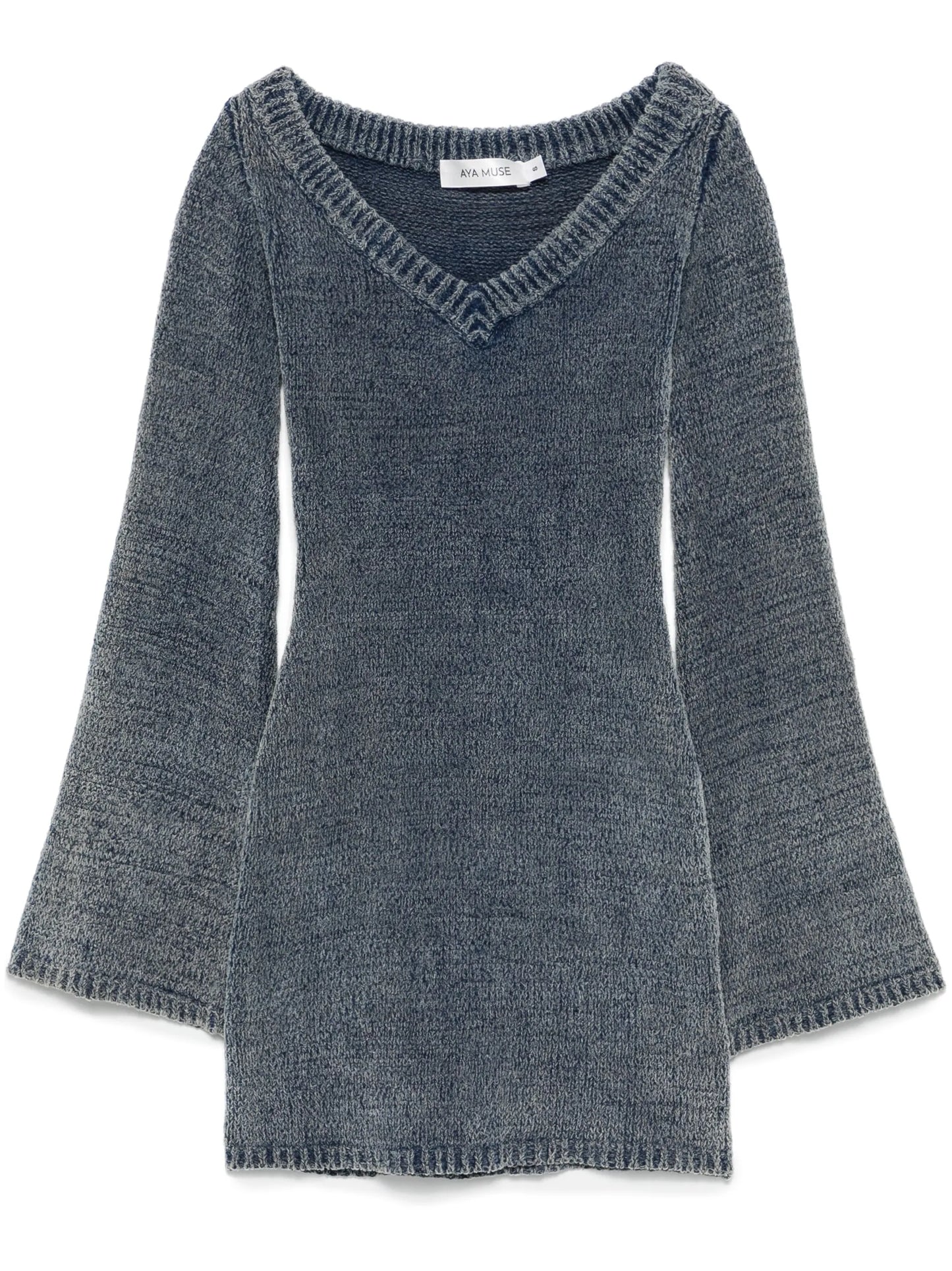 knitted mini dress