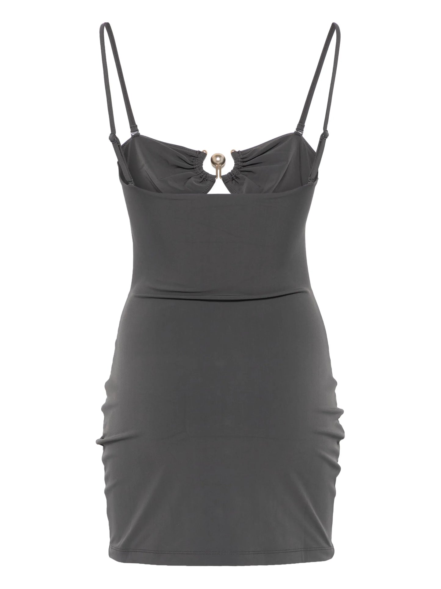pierced-orbit mini dress