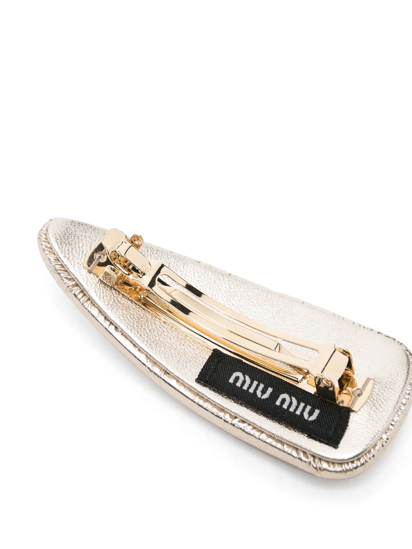 patent leather hair clip