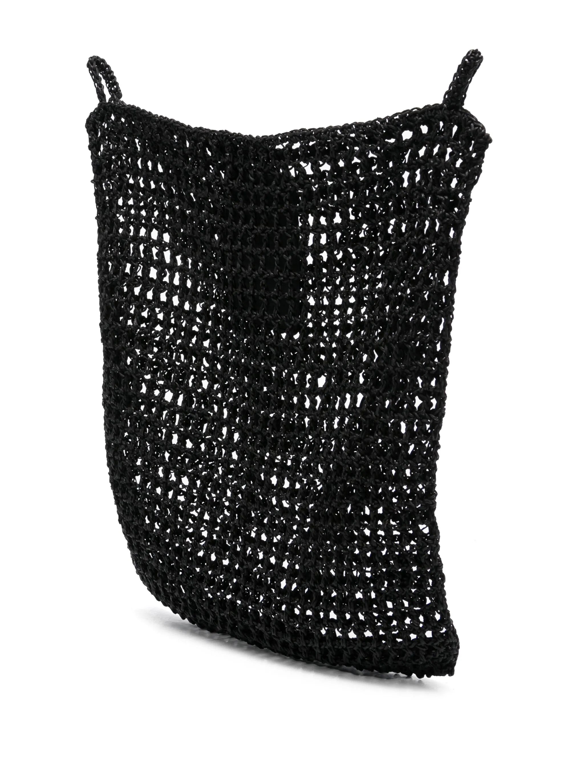 knitted shoulder bag