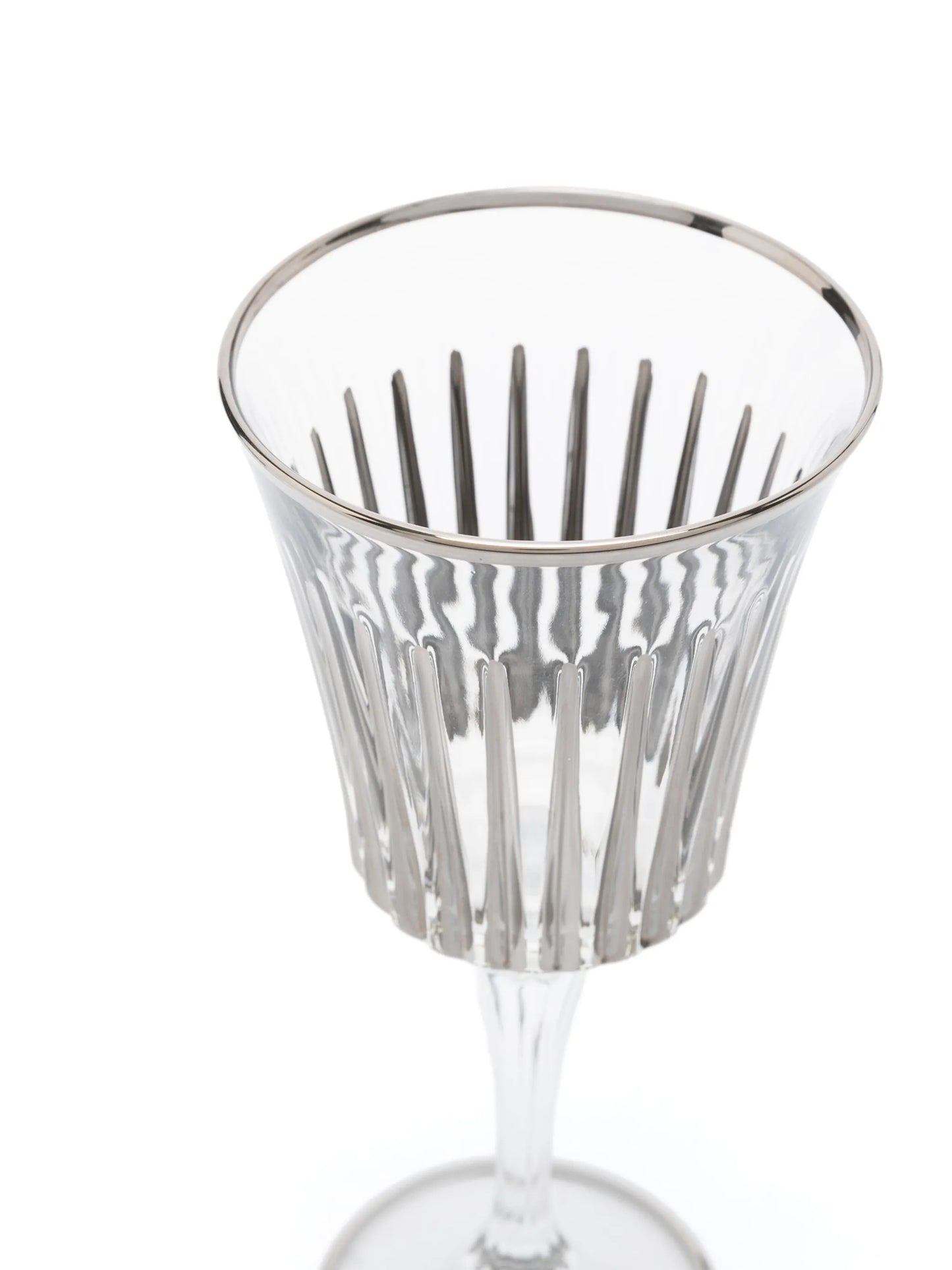 Platinum wine glasses set (set of four)