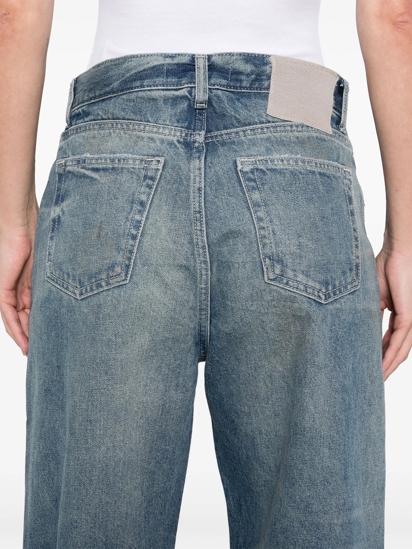 wide-leg jeans