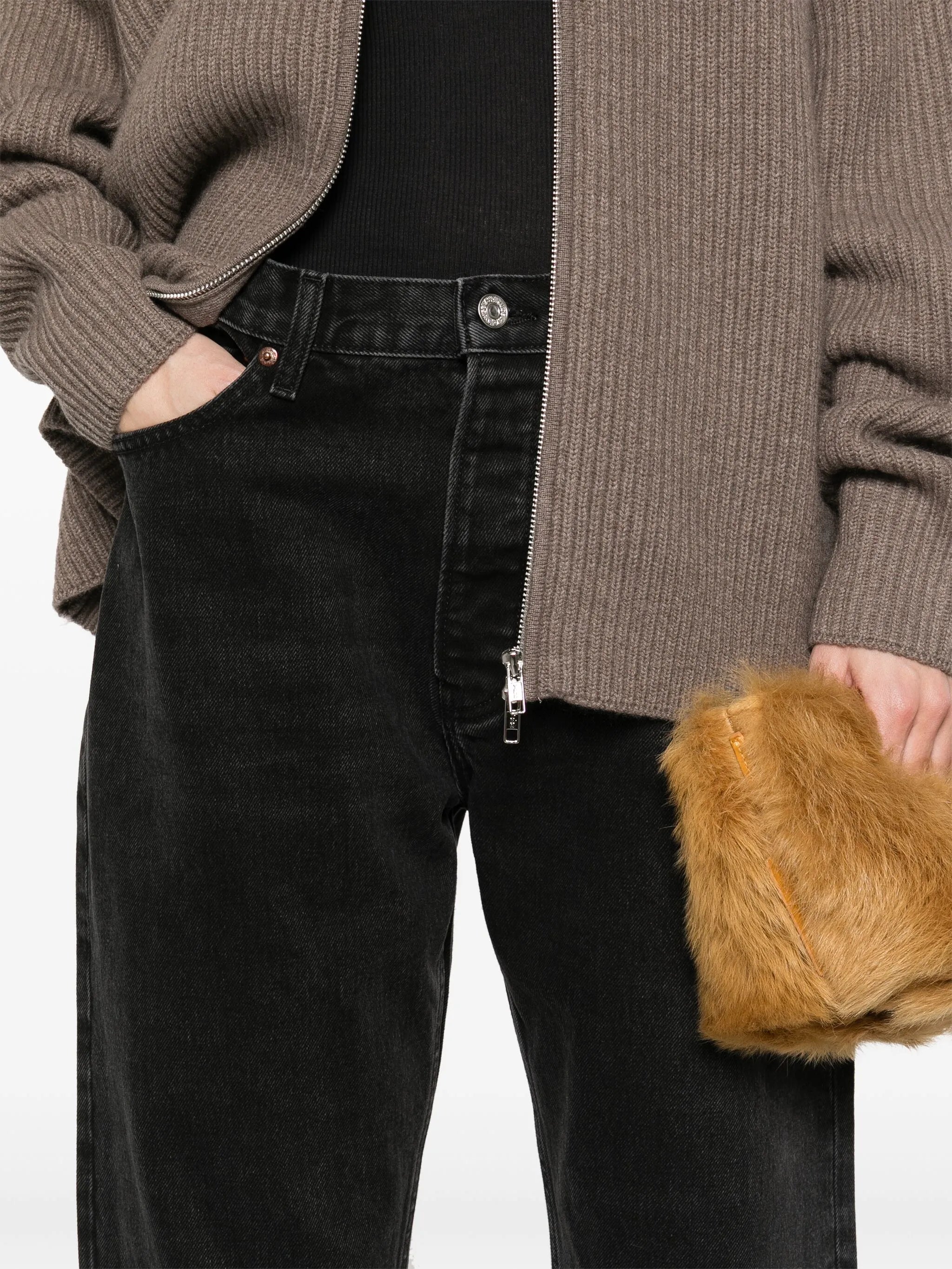 tapered jeans