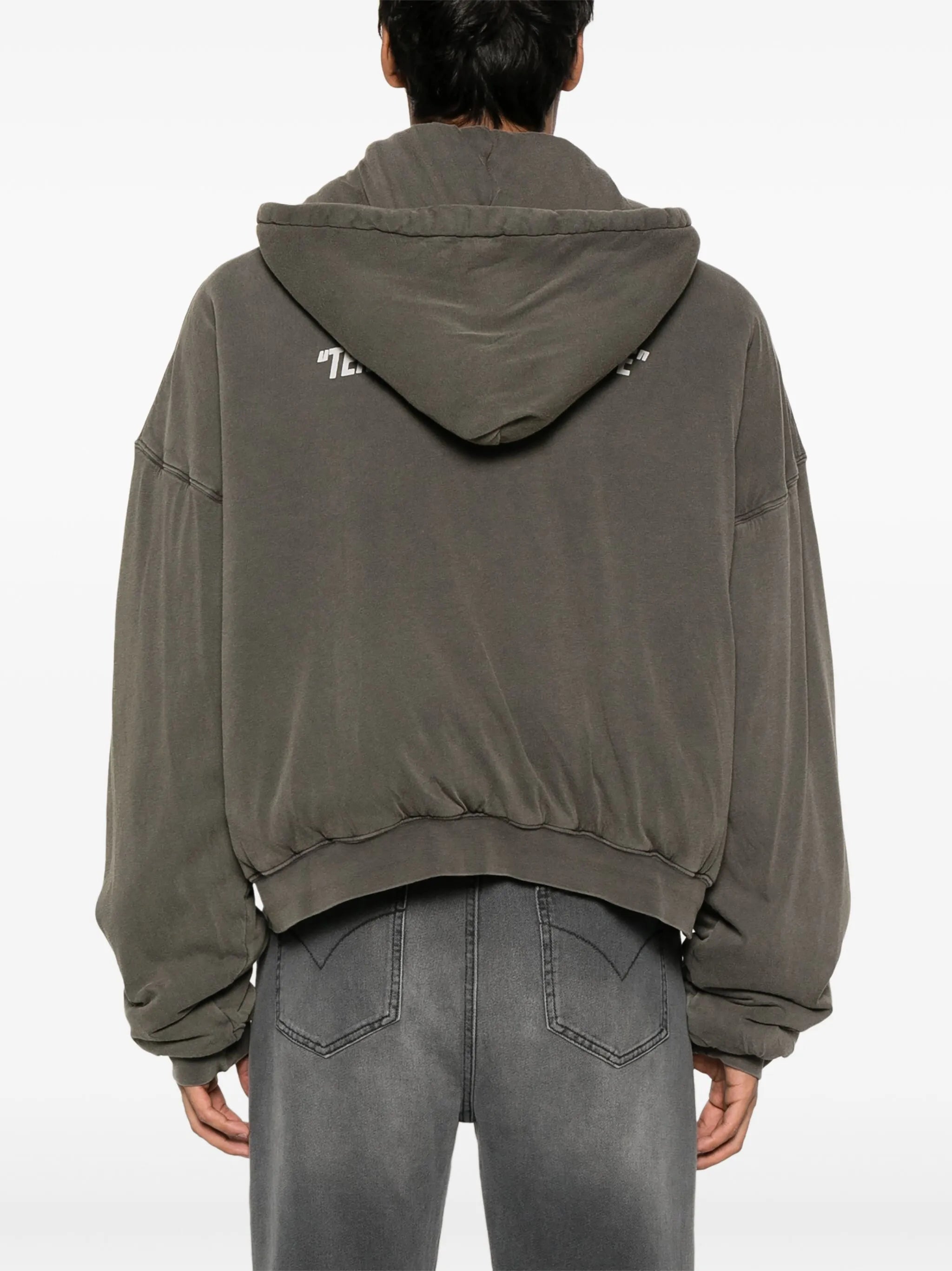 padded hoodie