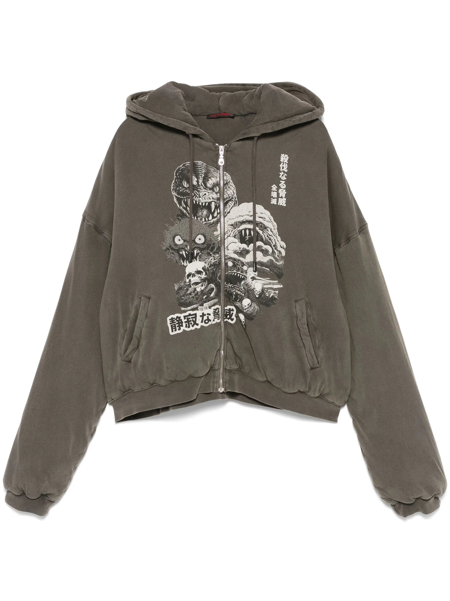 padded hoodie