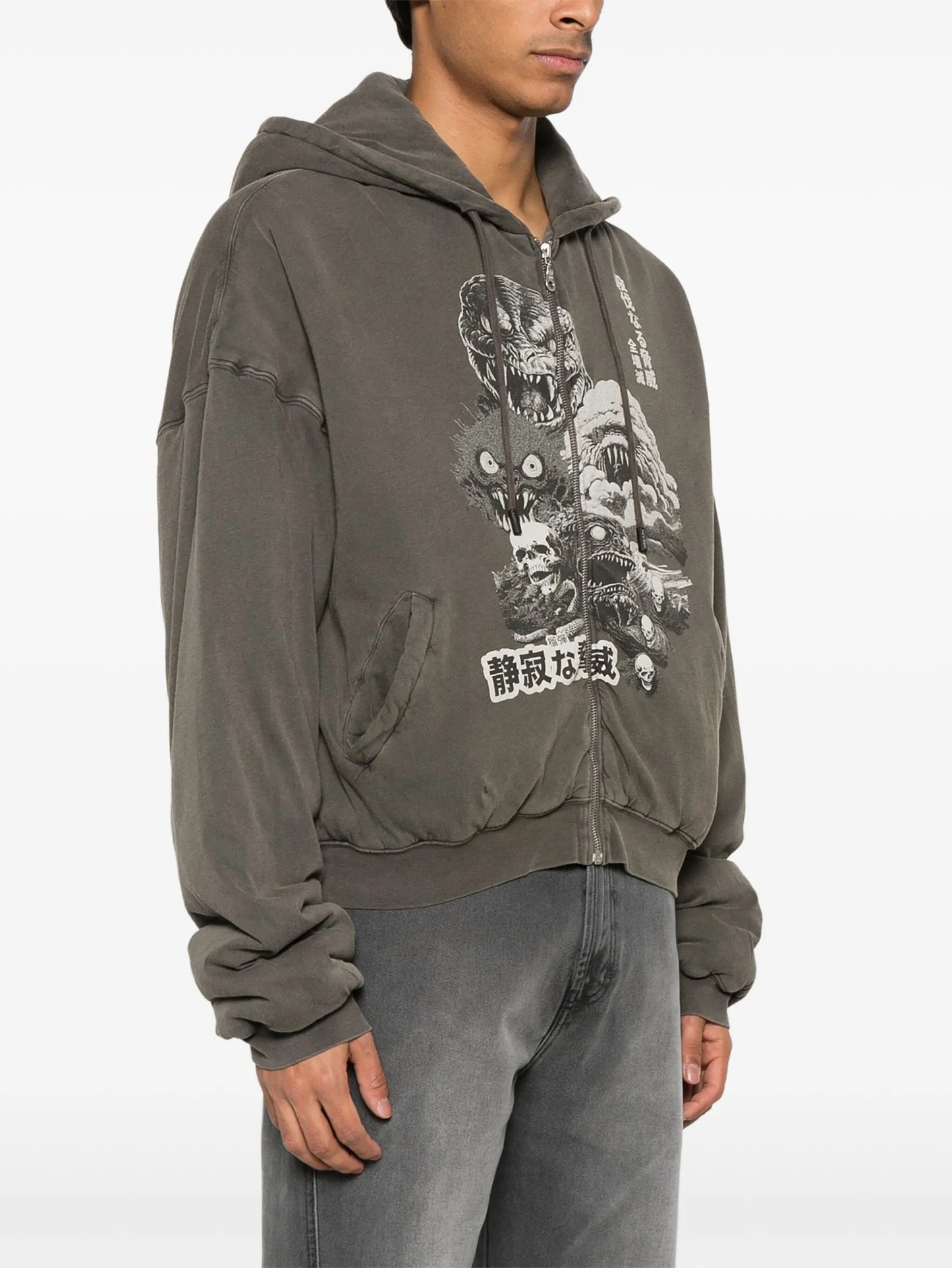 padded hoodie
