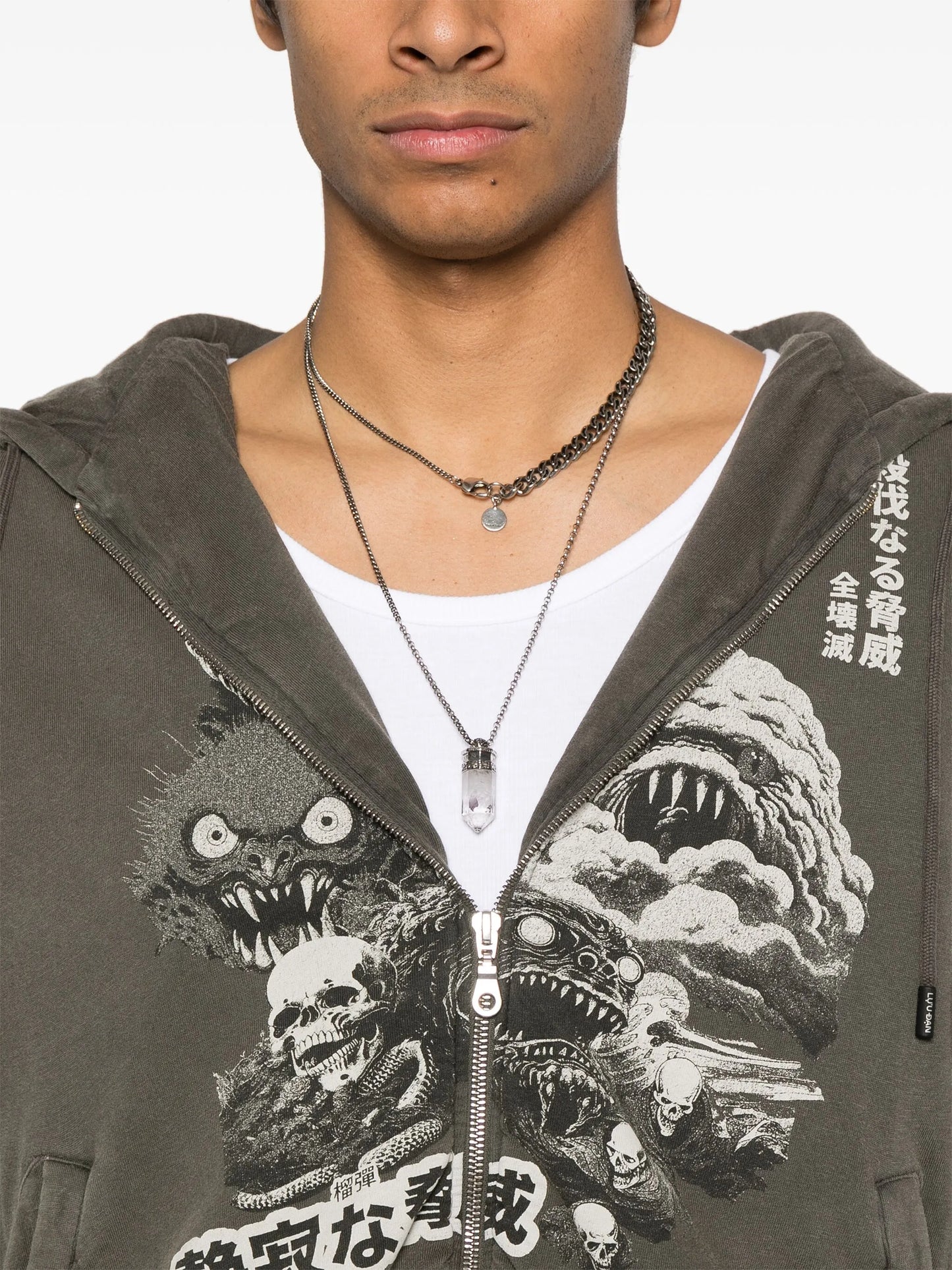 padded hoodie