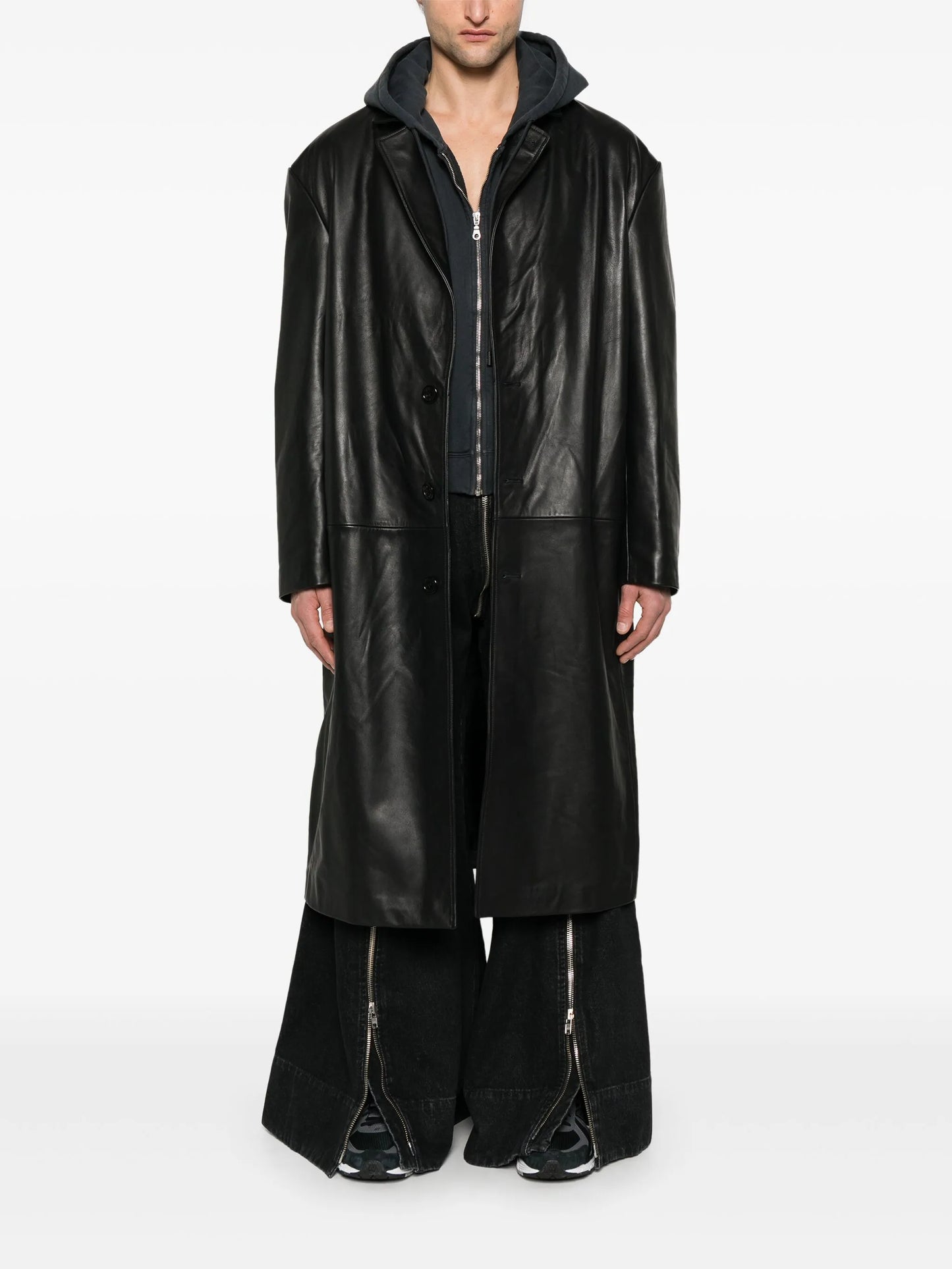 leather coat