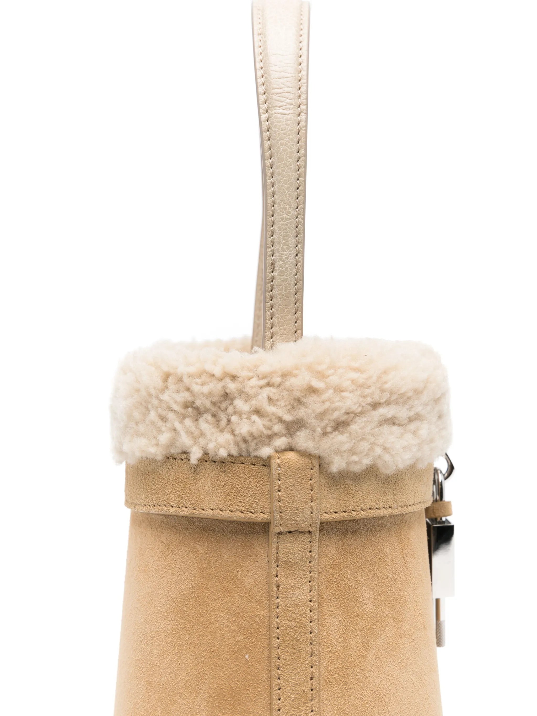 Shark Lock bucket bag