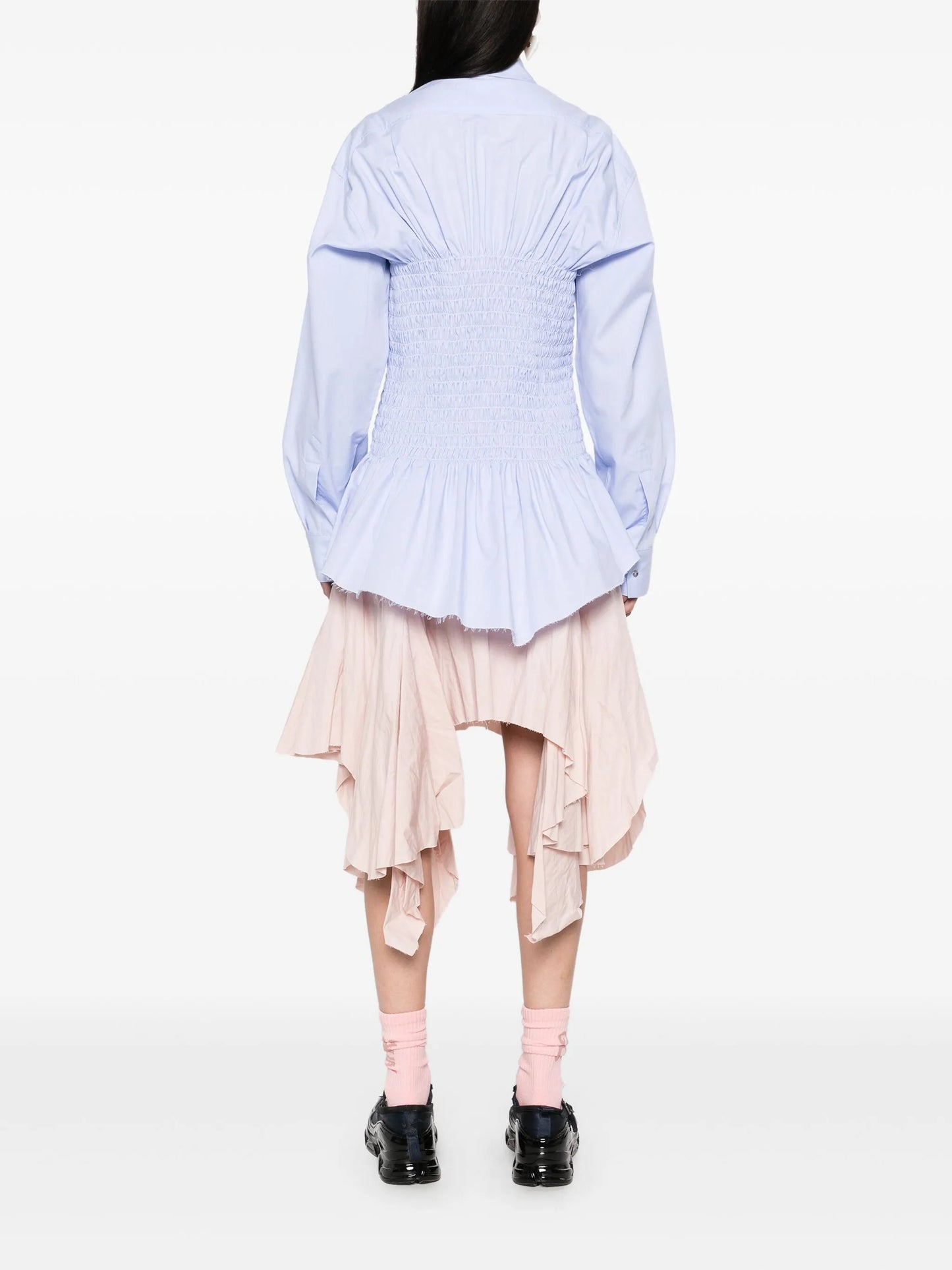 smocked shirt