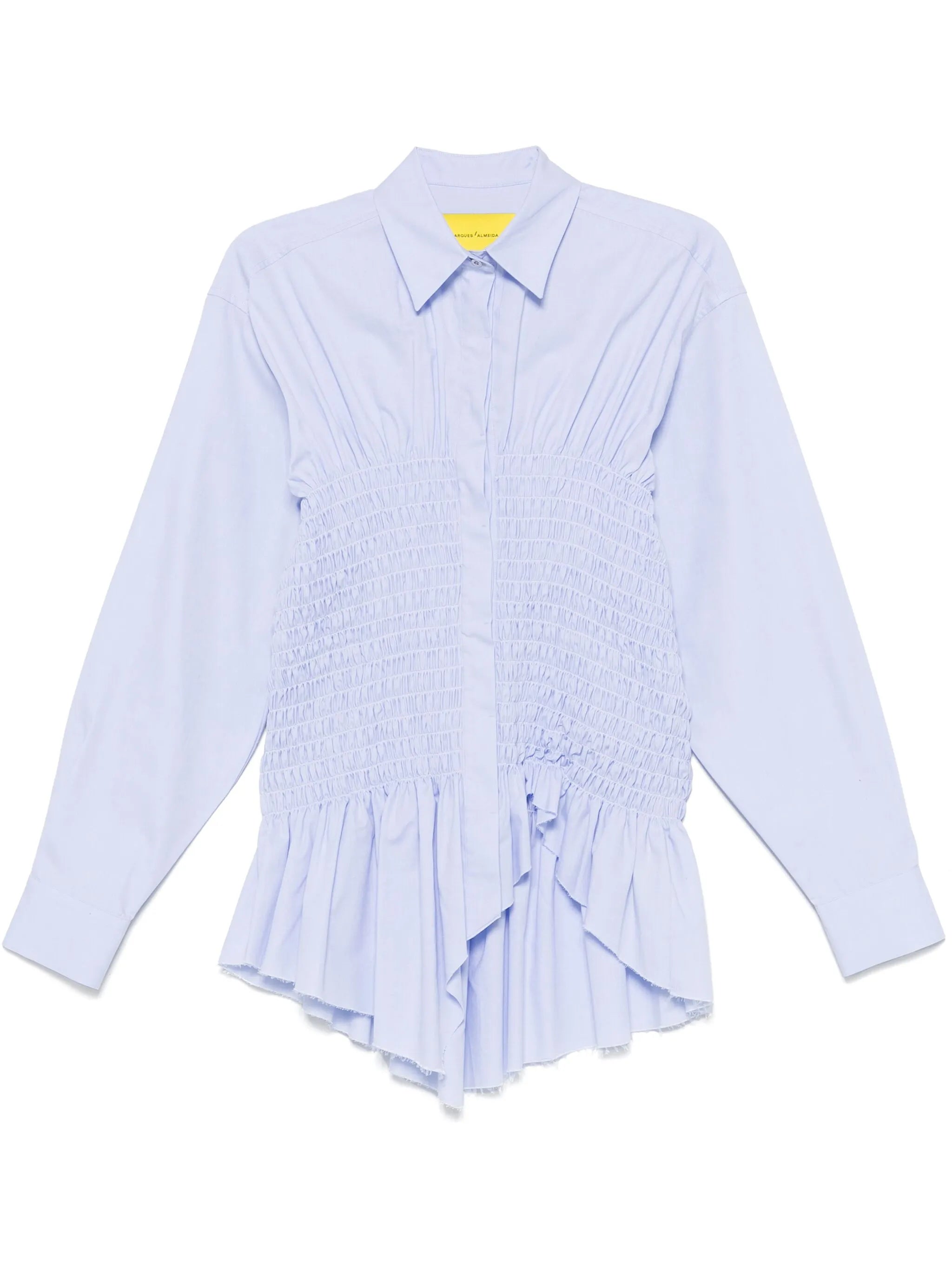 smocked shirt