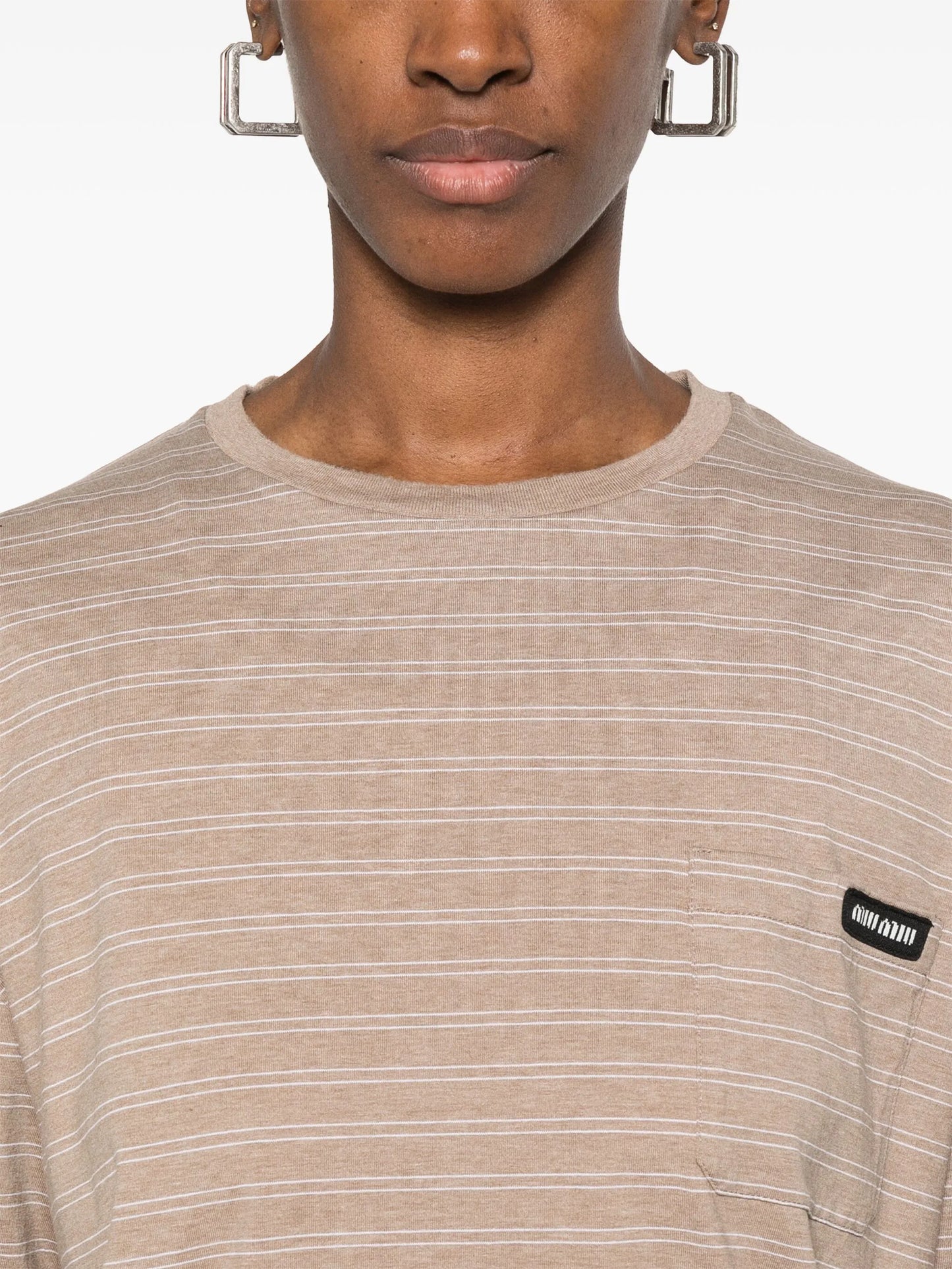 striped T-shirt
