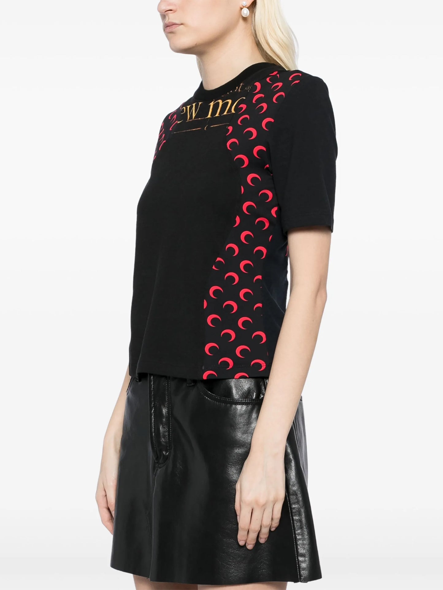 Regenerated graphic-print T-shirt