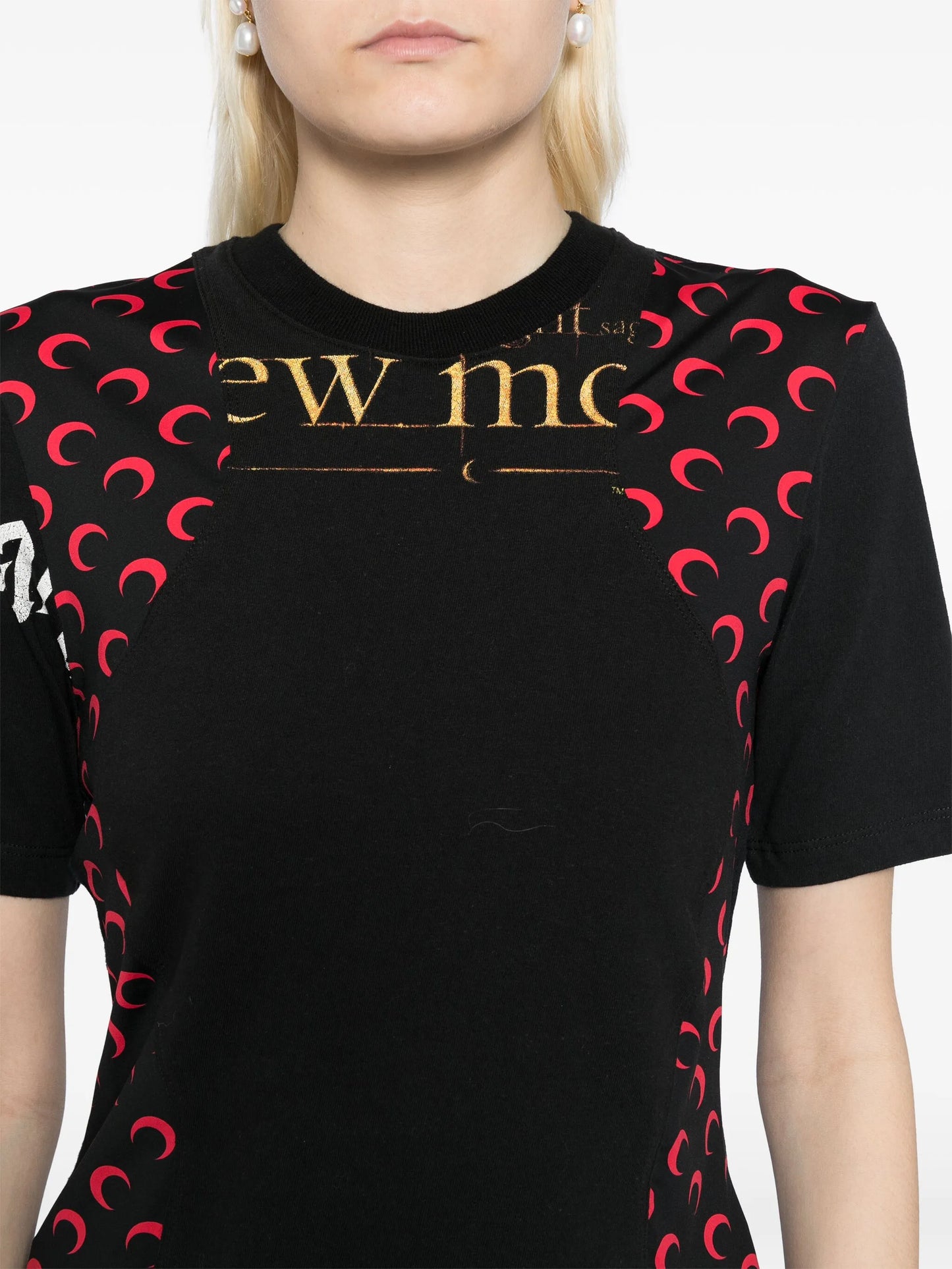 Regenerated graphic-print T-shirt