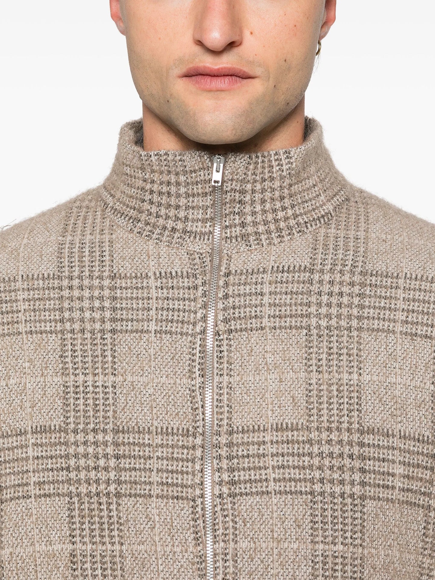 Shrunken cardigan